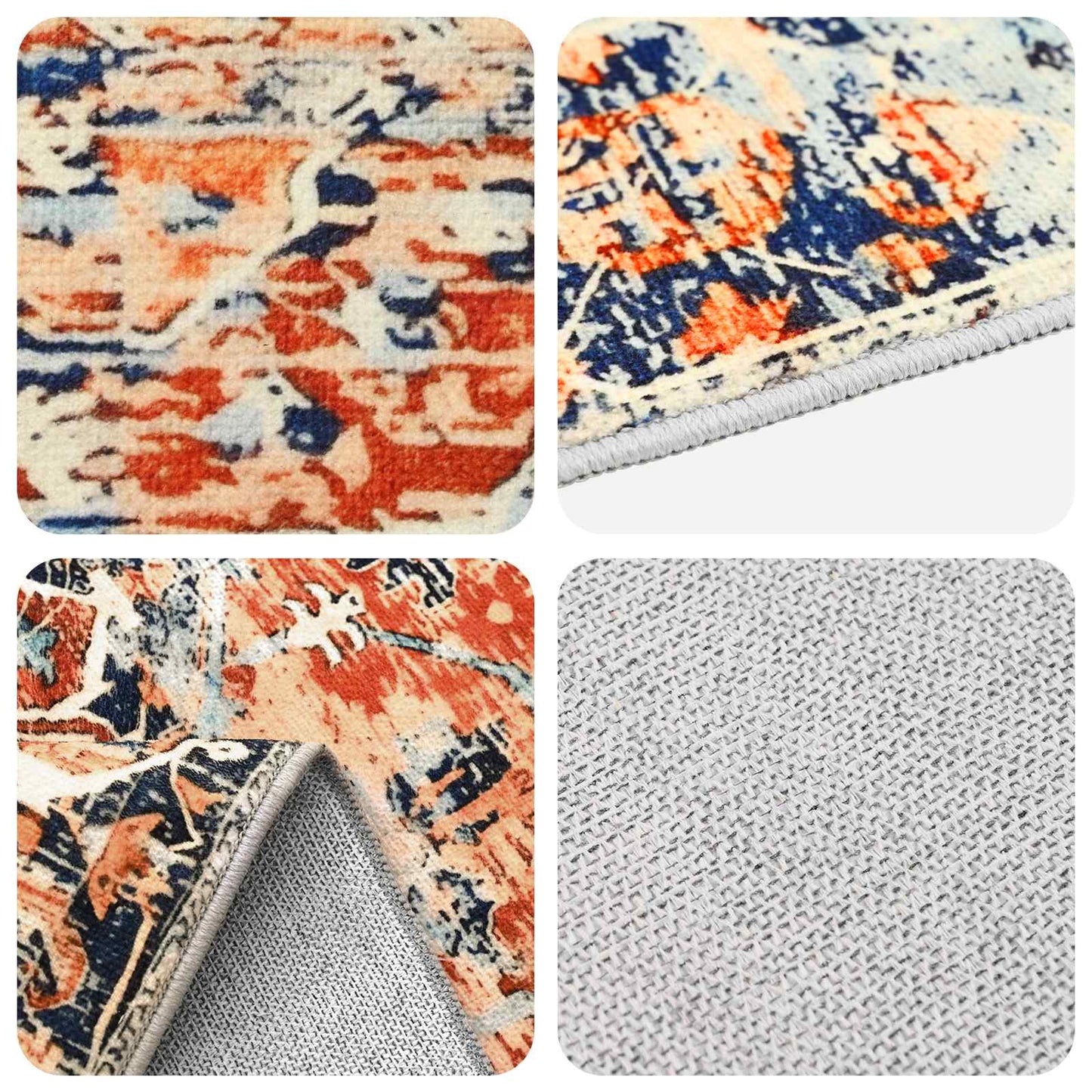 vidaXL Χαλί ORIZ Πορτοκαλί 200 x 280 cm 100% Πολυεστέρας