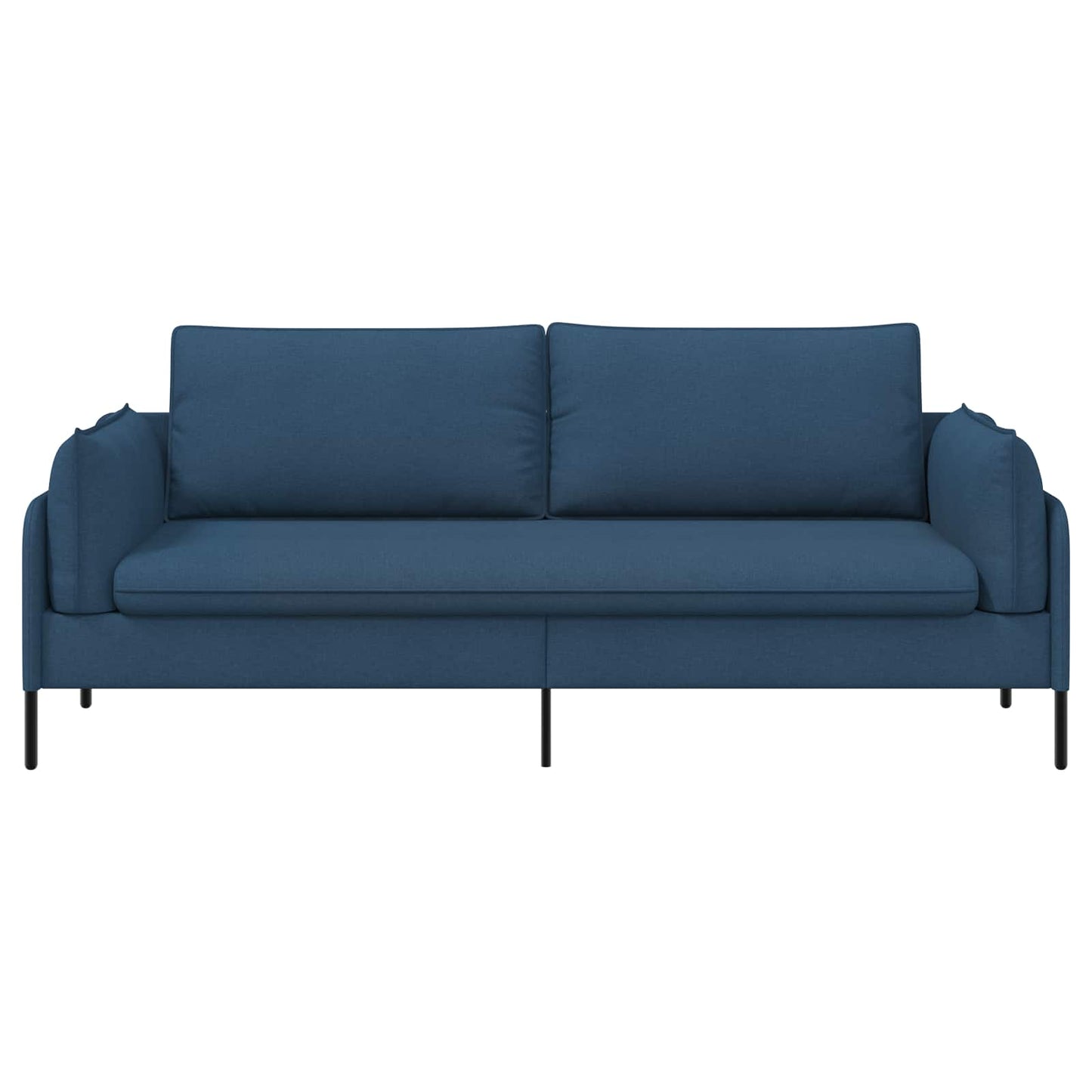 vidaXL 3-Θέσιος καναπές Μπλε 222 x 81 x 89 εκ. Ύφασμα
