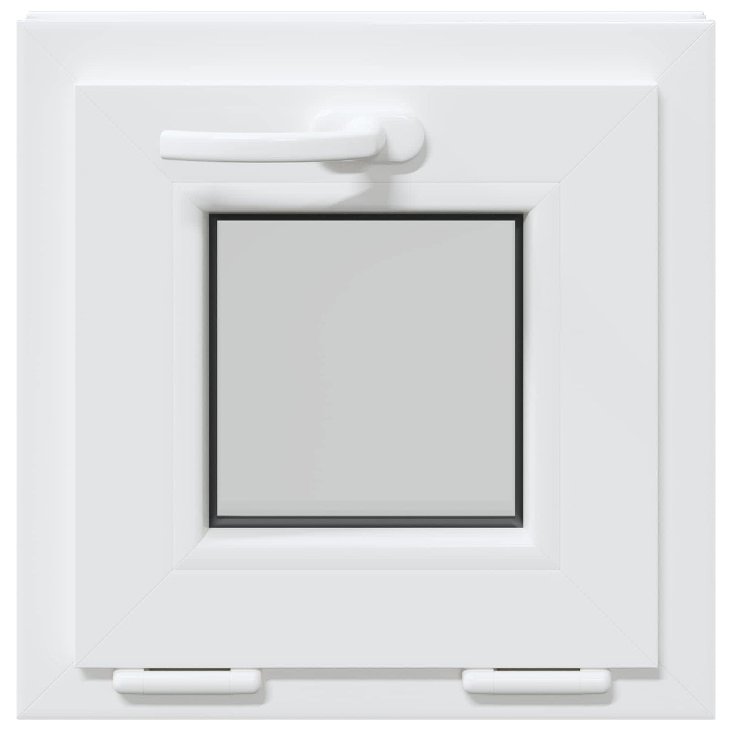 vidaXL Παράθυρο με Κλίση Υπόγειου RISOR 40 x 40 cm