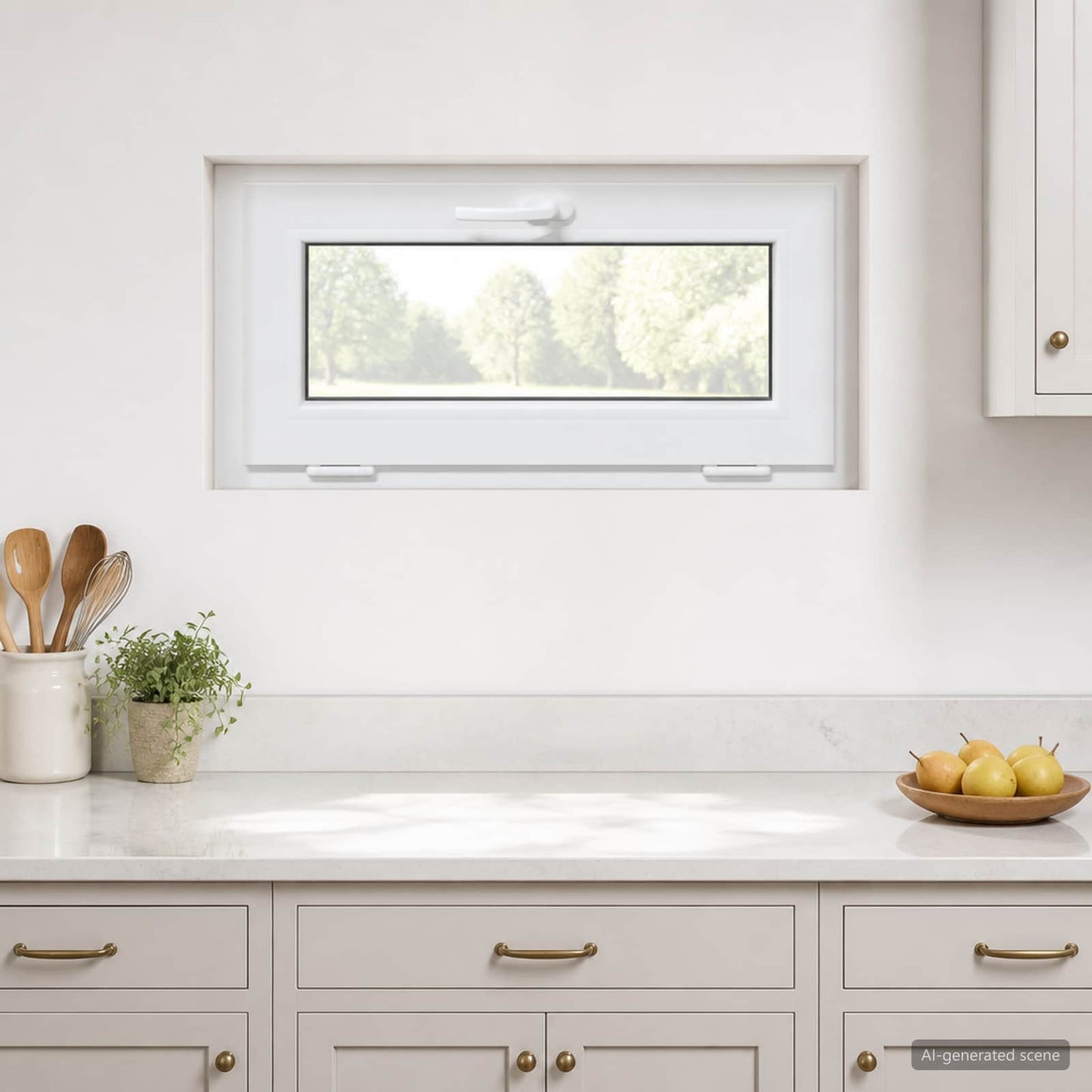 vidaXL Παράθυρο με Κλίση Υπόγειου RISOR 85 x 40 εκ