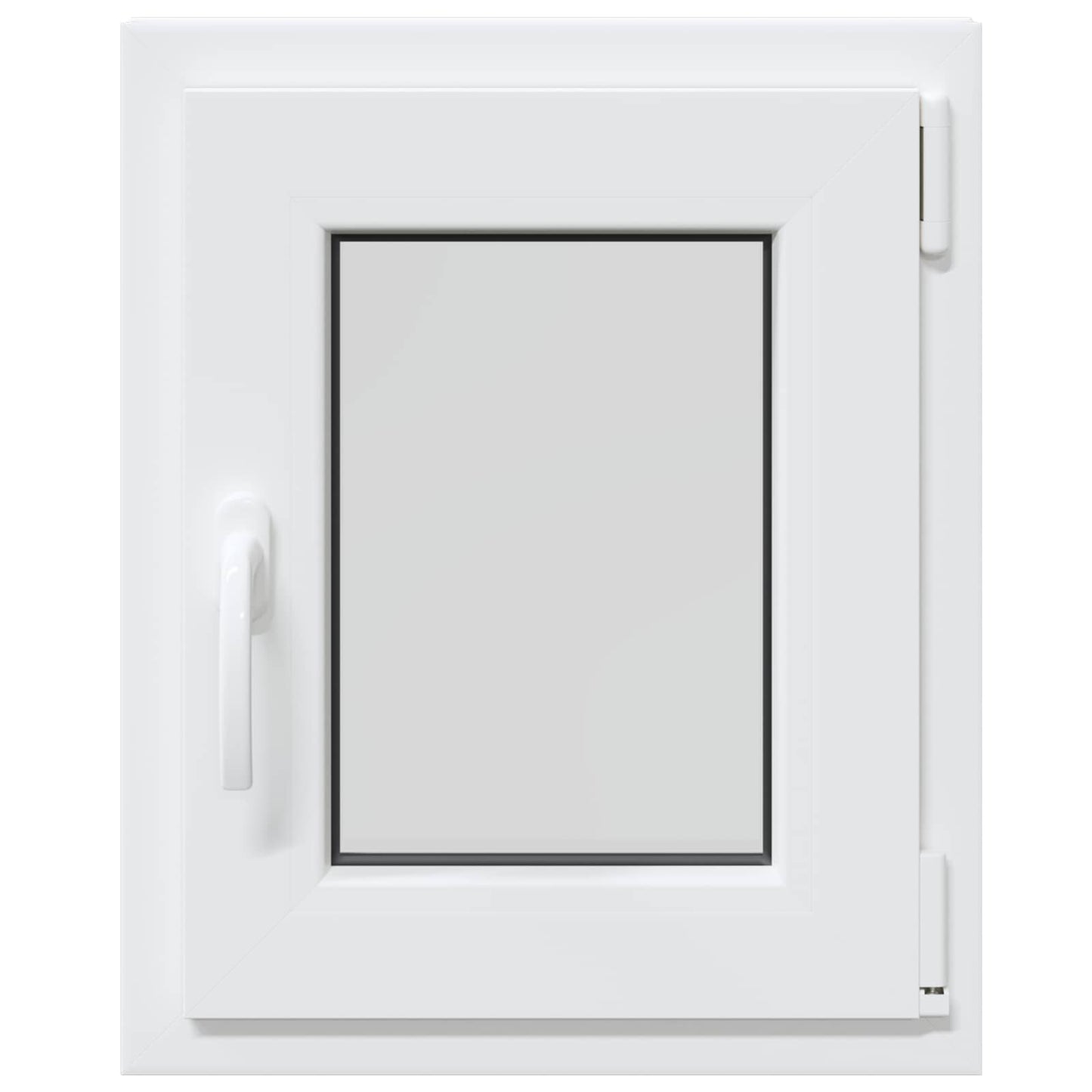 vidaXL Παράθυρο Κάτω Στρώματος RISOR 50 x 55 εκ PVC και Γυαλί