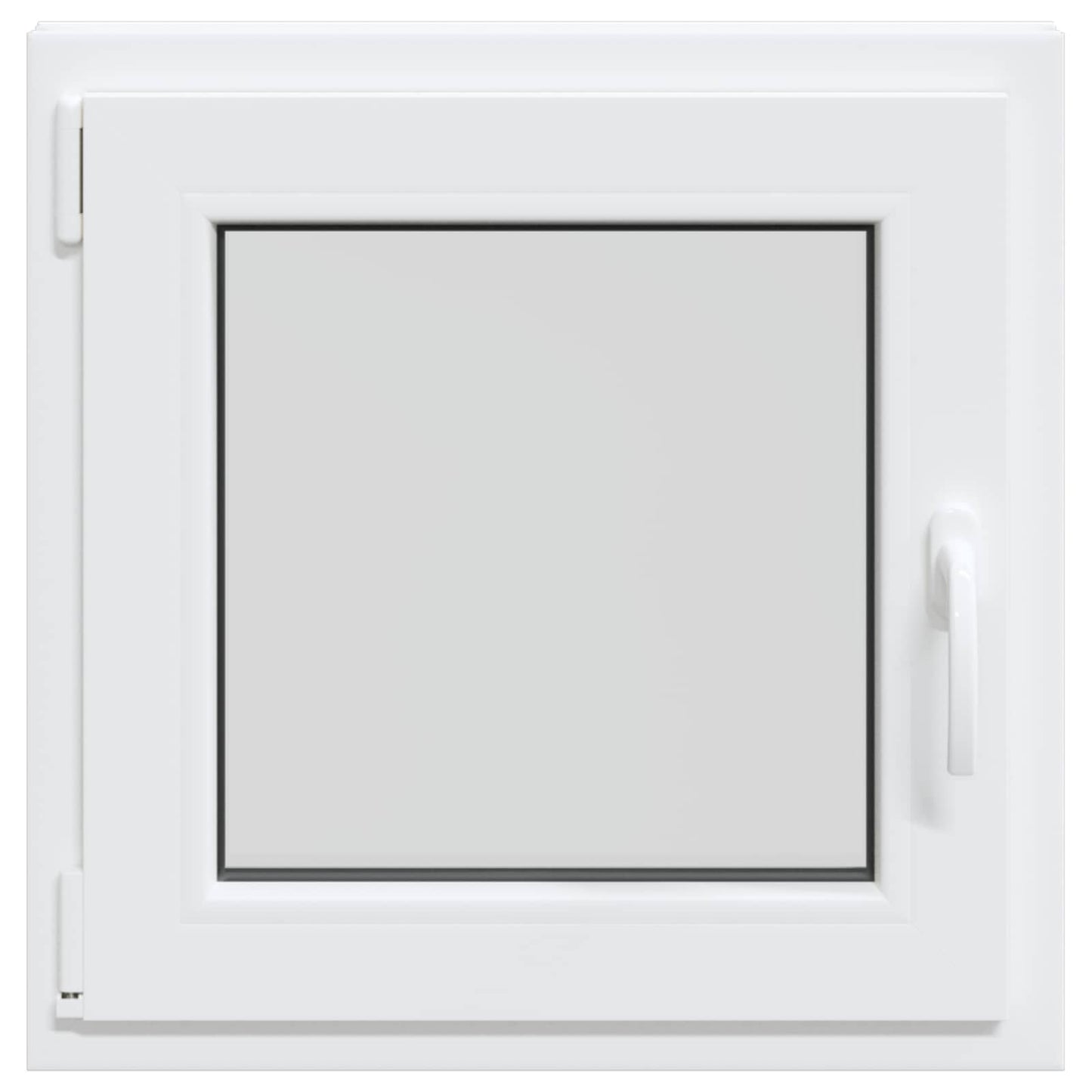 vidaXL Παράθυρο Κάτω Στρώματος RISOR 55 x 55 εκ PVC και Γυαλί