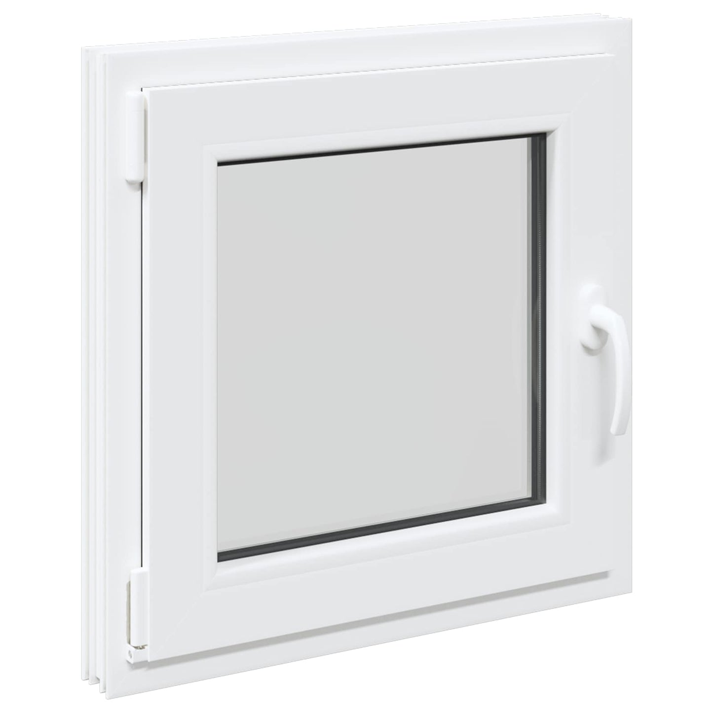 vidaXL Παράθυρο Κάτω Στρώματος RISOR 70 x 70 cm PVC και Γυαλί