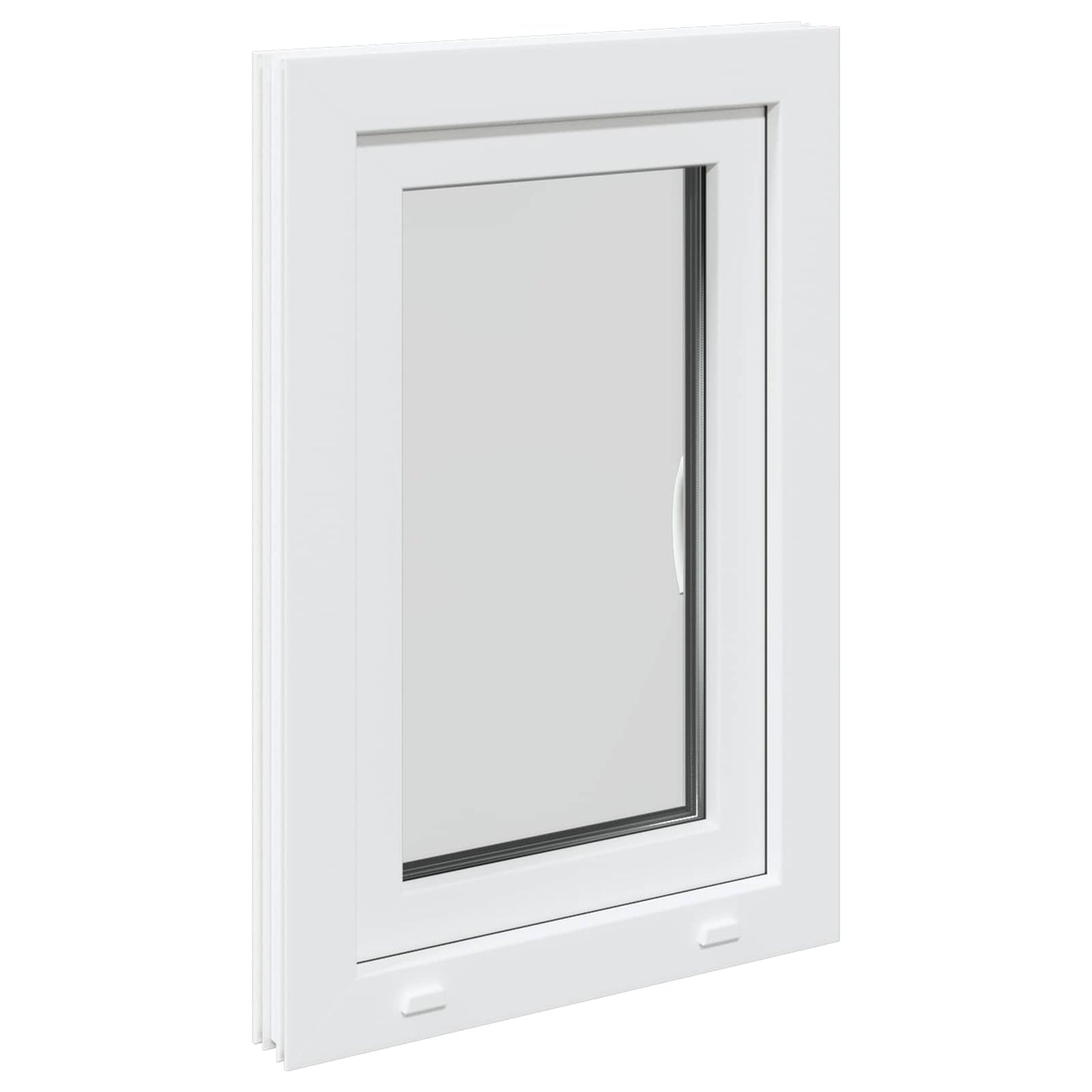 vidaXL Παράθυρο Κάτω Στρώματος RISOR 50 x 80 cm PVC και Γυαλί