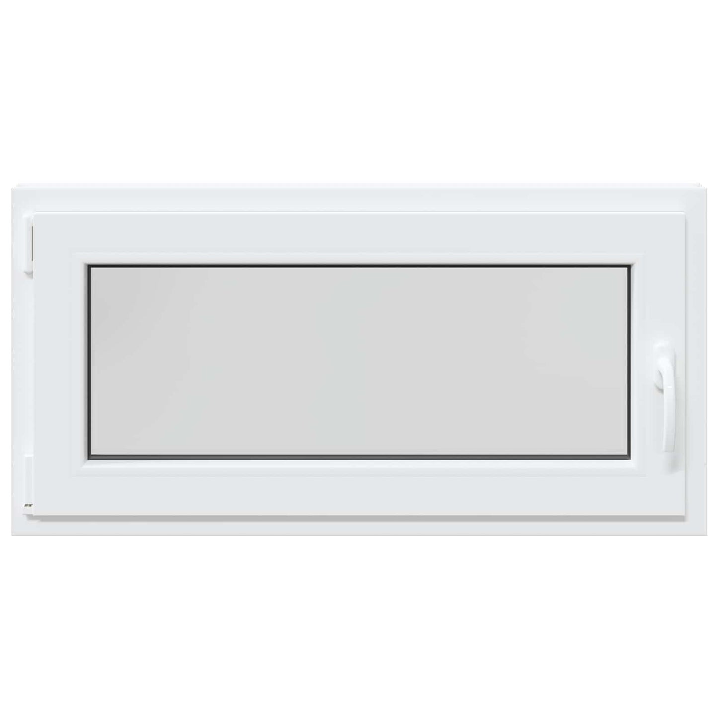 vidaXL Παράθυρο Κάτω Στρώματος RISOR 100 x 55 cm PVC και Γυαλί