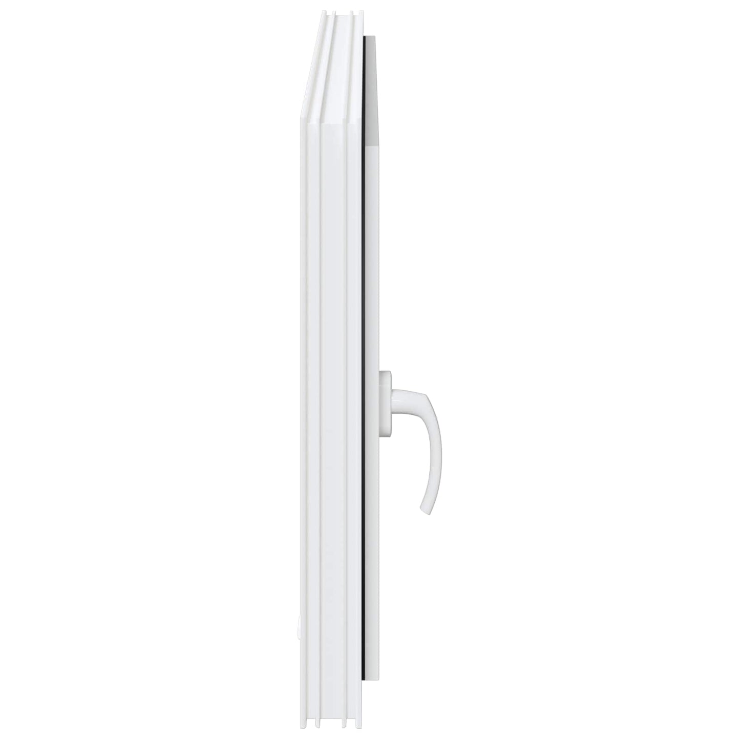 vidaXL Παράθυρο Κάτω Στρώματος RISOR 110 x 55 εκ. PVC και Γυαλί