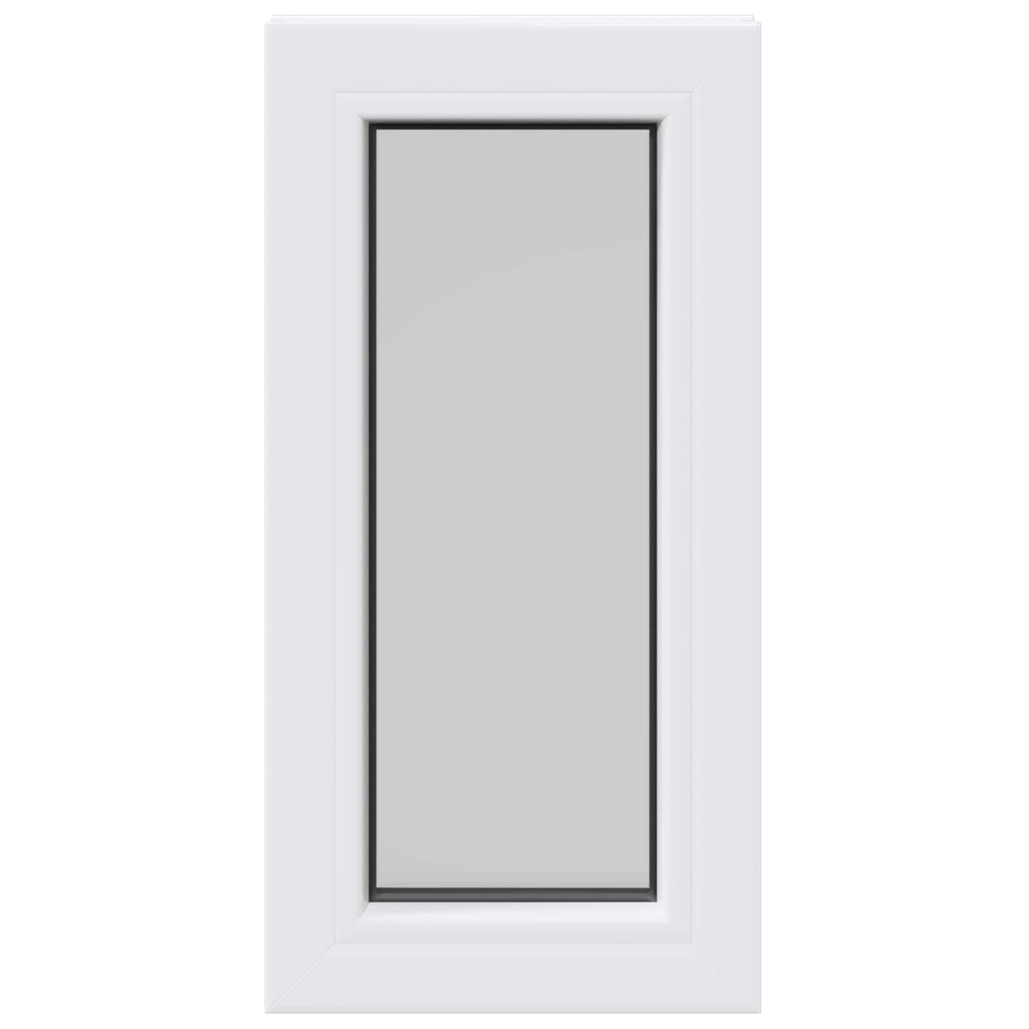 vidaXL Παράθυρο Υπογείου RISOR 35 x 45 εκ PVC και Γυαλί