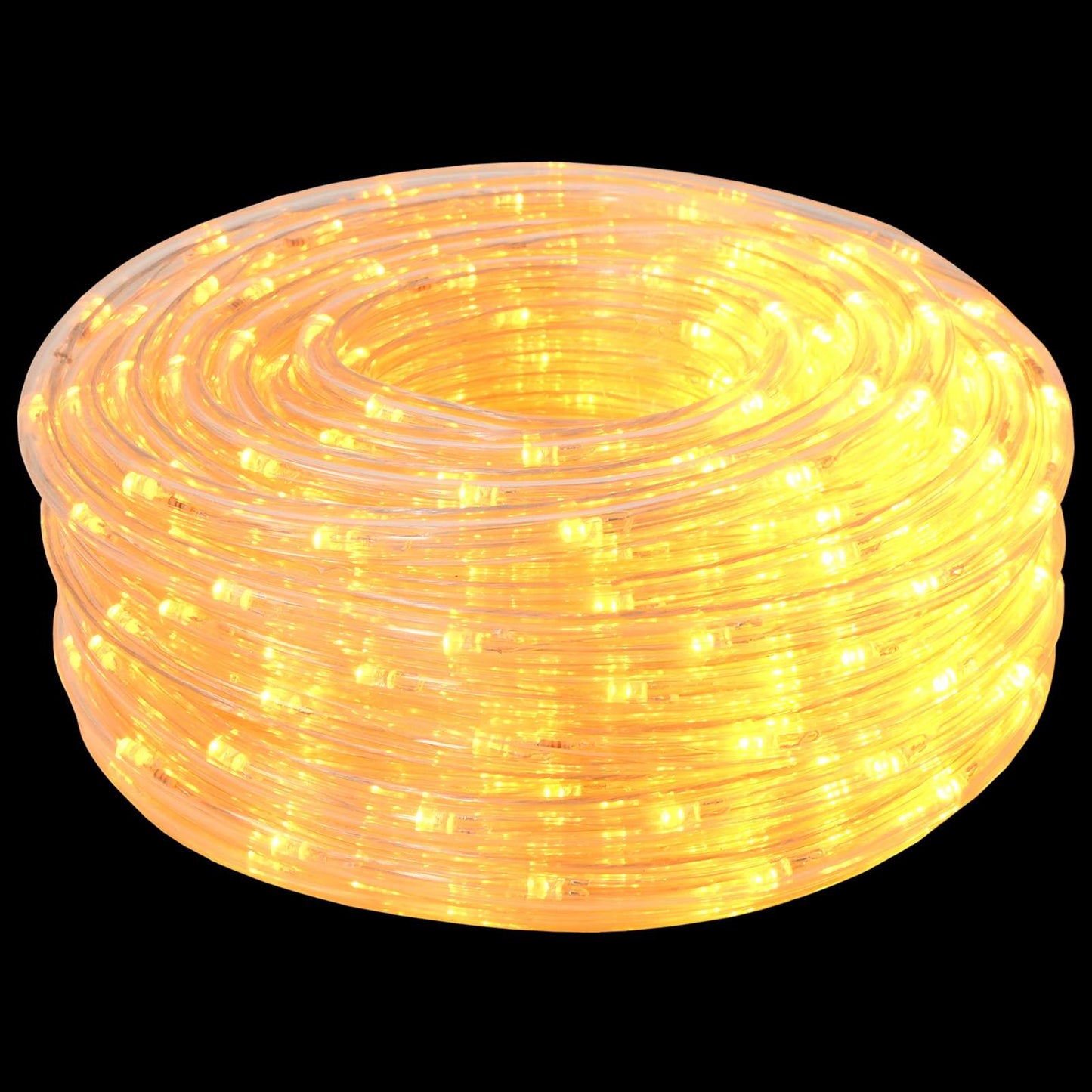vidaXL Χριστουγεννιάτικος φωτοσωλήνας LED 1200 LED Κίτρινο 50 m