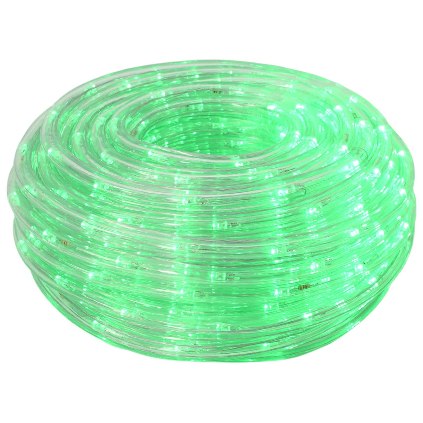 vidaXL Χριστουγεννιάτικος φωτοσωλήνας LED 2400 LED Πράσινο 100 m