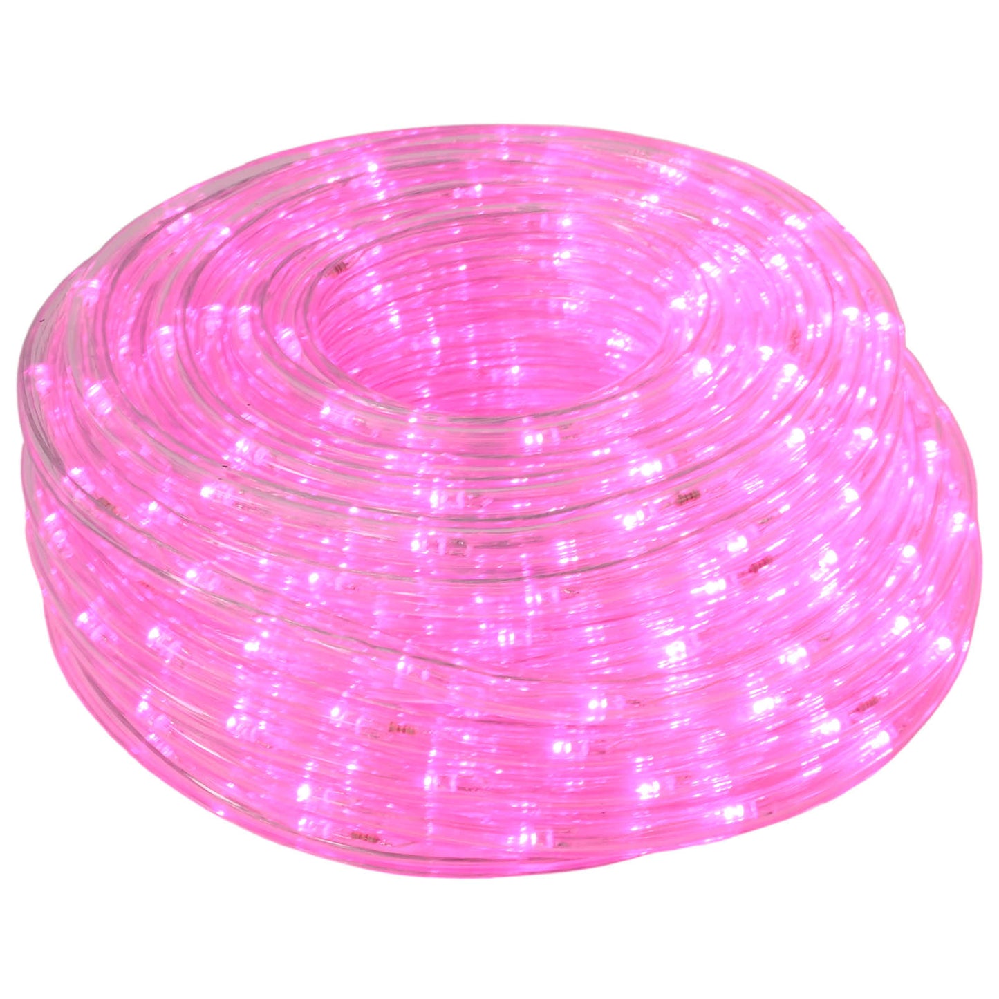 vidaXL Χριστουγεννιάτικος φωτοσωλήνας LED 2400 LED Ροζ 100 m