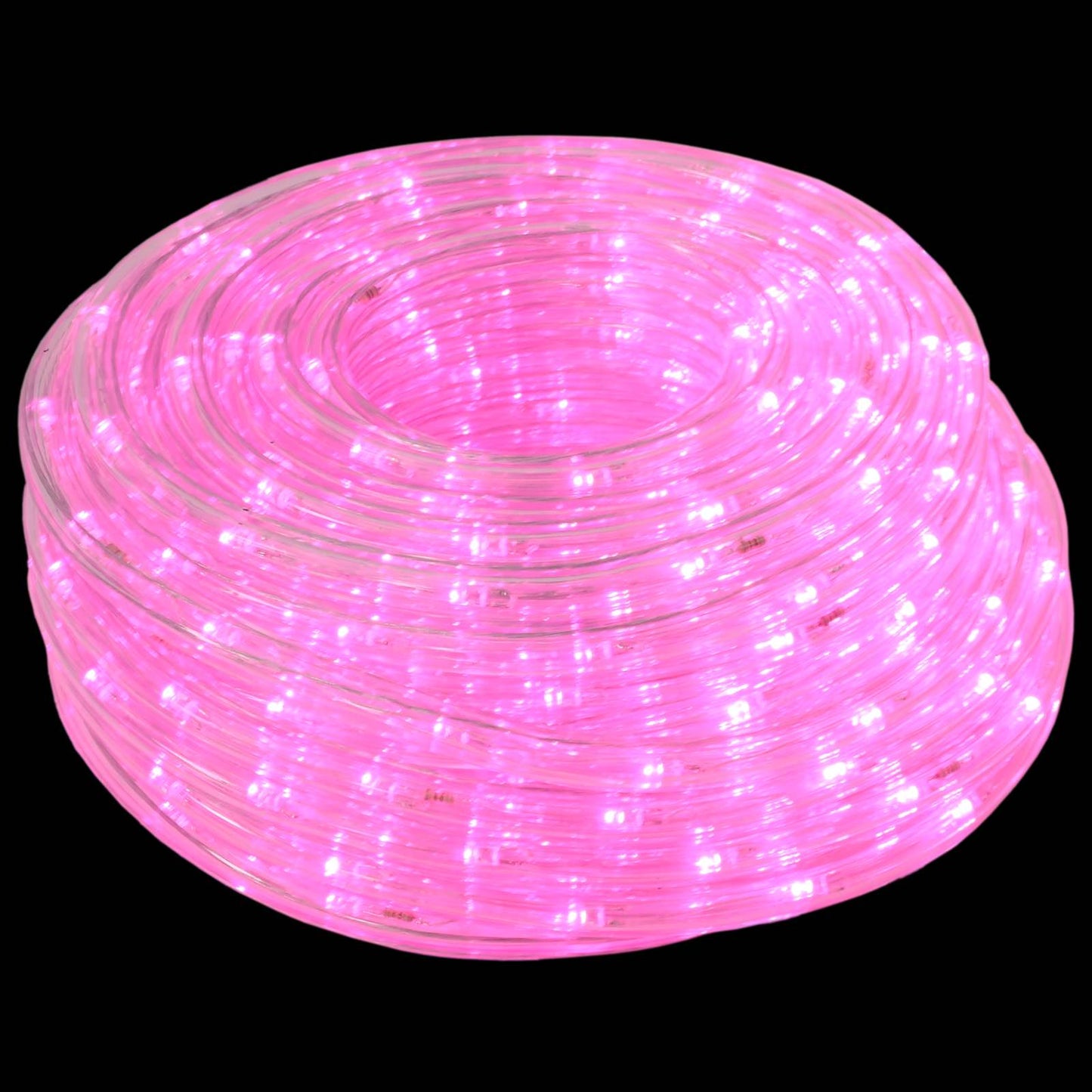 vidaXL Χριστουγεννιάτικος φωτοσωλήνας LED 2400 LED Ροζ 100 m