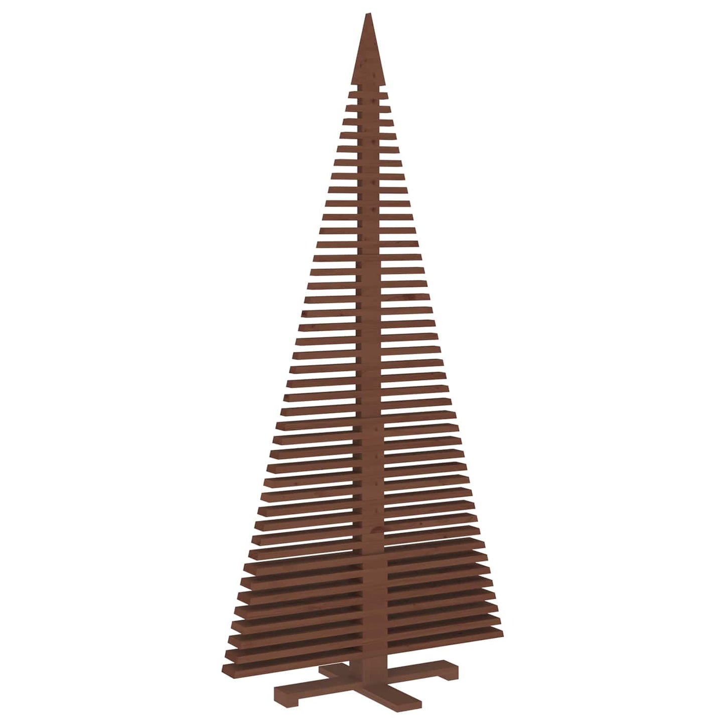 vidaXL Ξύλινο Χριστουγεννιάτικο Δέντρο KOTKA 240 εκ. Μασίφ Ξύλο Πεύκου