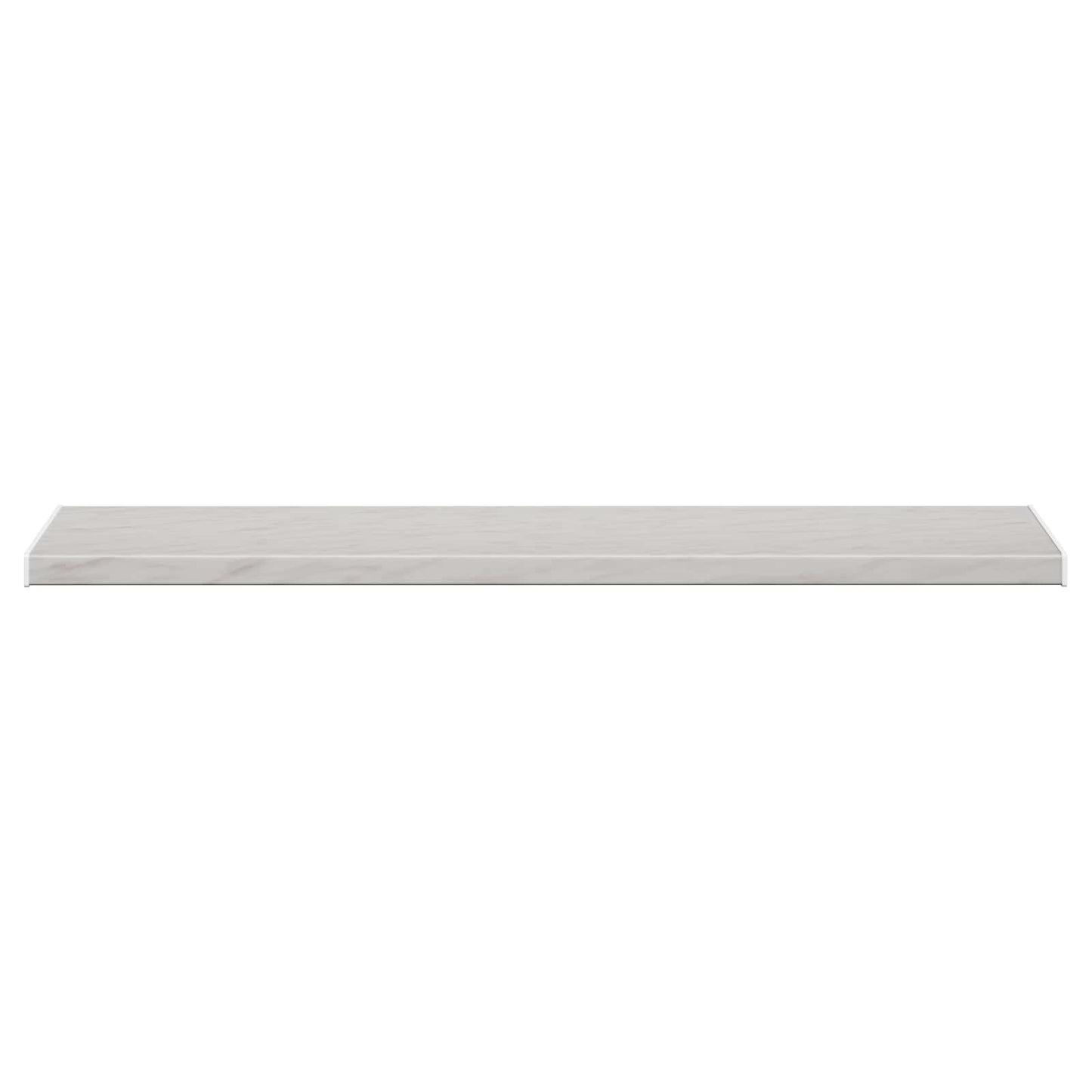 vidaXL Σαβανωτό Παραθύρου Μάρμαρο Κείμενο 160 x 45 x 4,5 εκ PVC