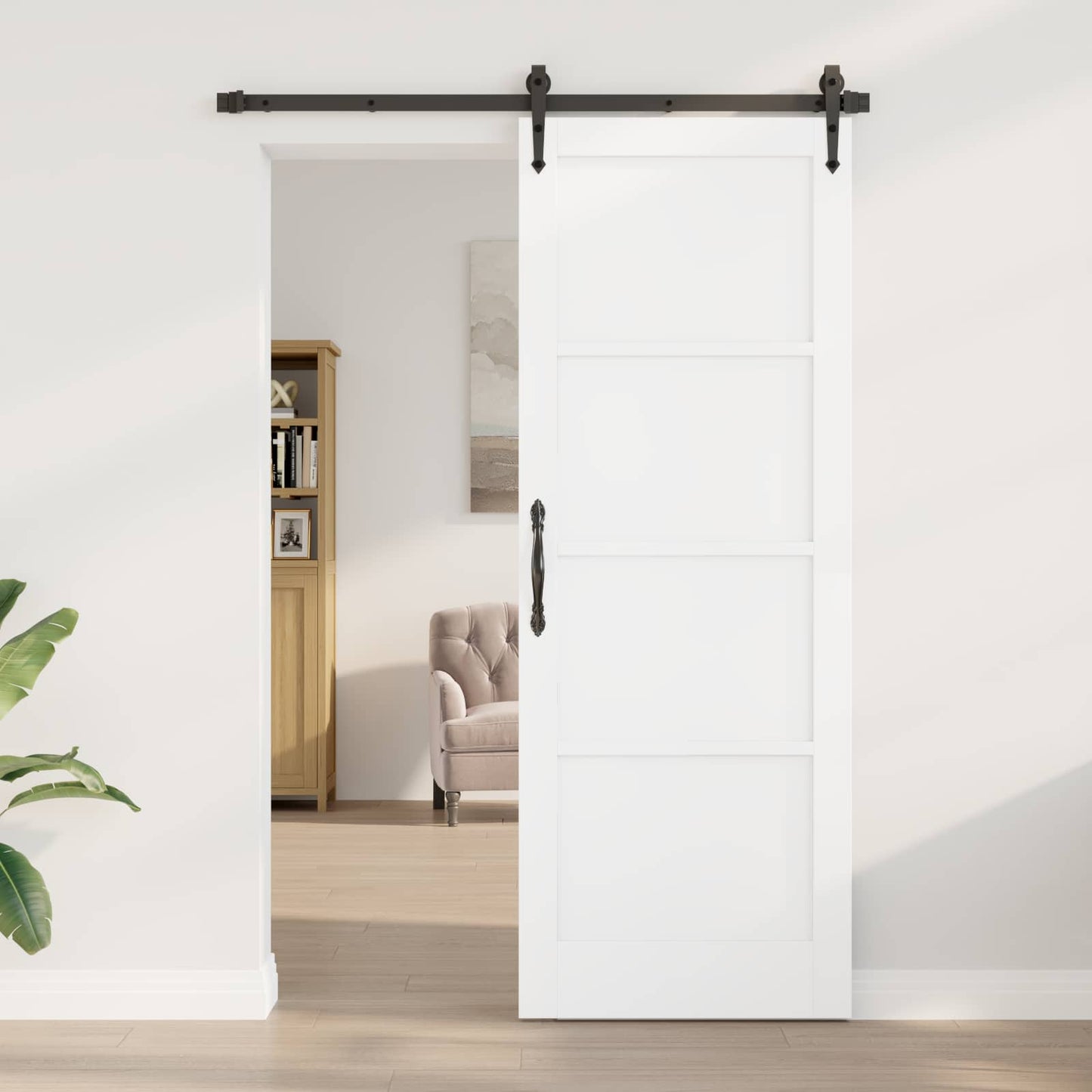 vidaXL Εσωτερική Πόρτα 78 x 211 εκ Κόντρα πλακέ Λευκό