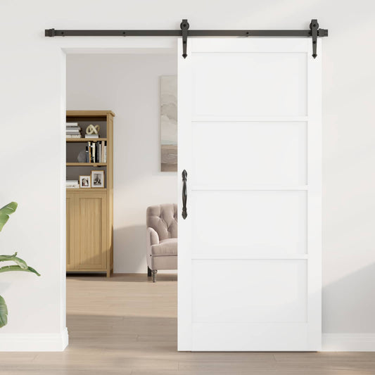 vidaXL Εσωτερική Πόρτα 93 x 202 cm Κόντρα πλακέ Λευκό