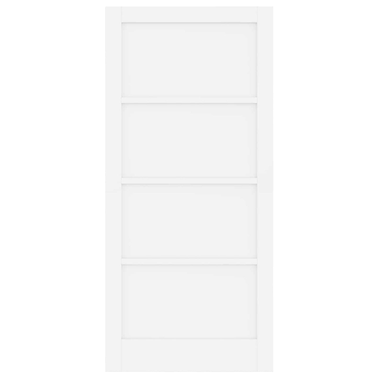 vidaXL Εσωτερική Πόρτα 93 x 202 cm Κόντρα πλακέ Λευκό