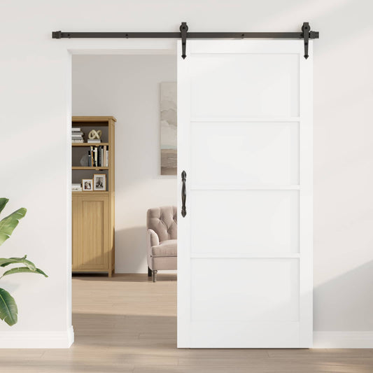 vidaXL Εσωτερική Πόρτα 93 x 211 εκ. Κόντρα πλακέ Λευκό