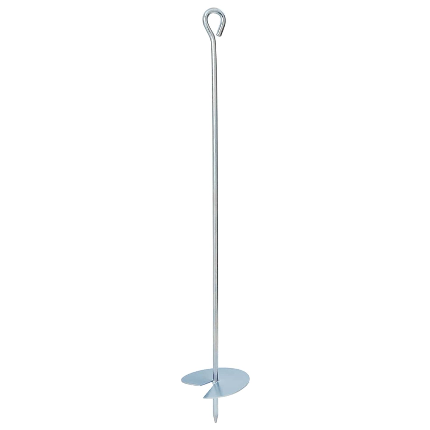 vidaXL Γείωση 2 pcs Ασημί Ø10 x 60 εκ Γαλβανισμένο Μέταλλο