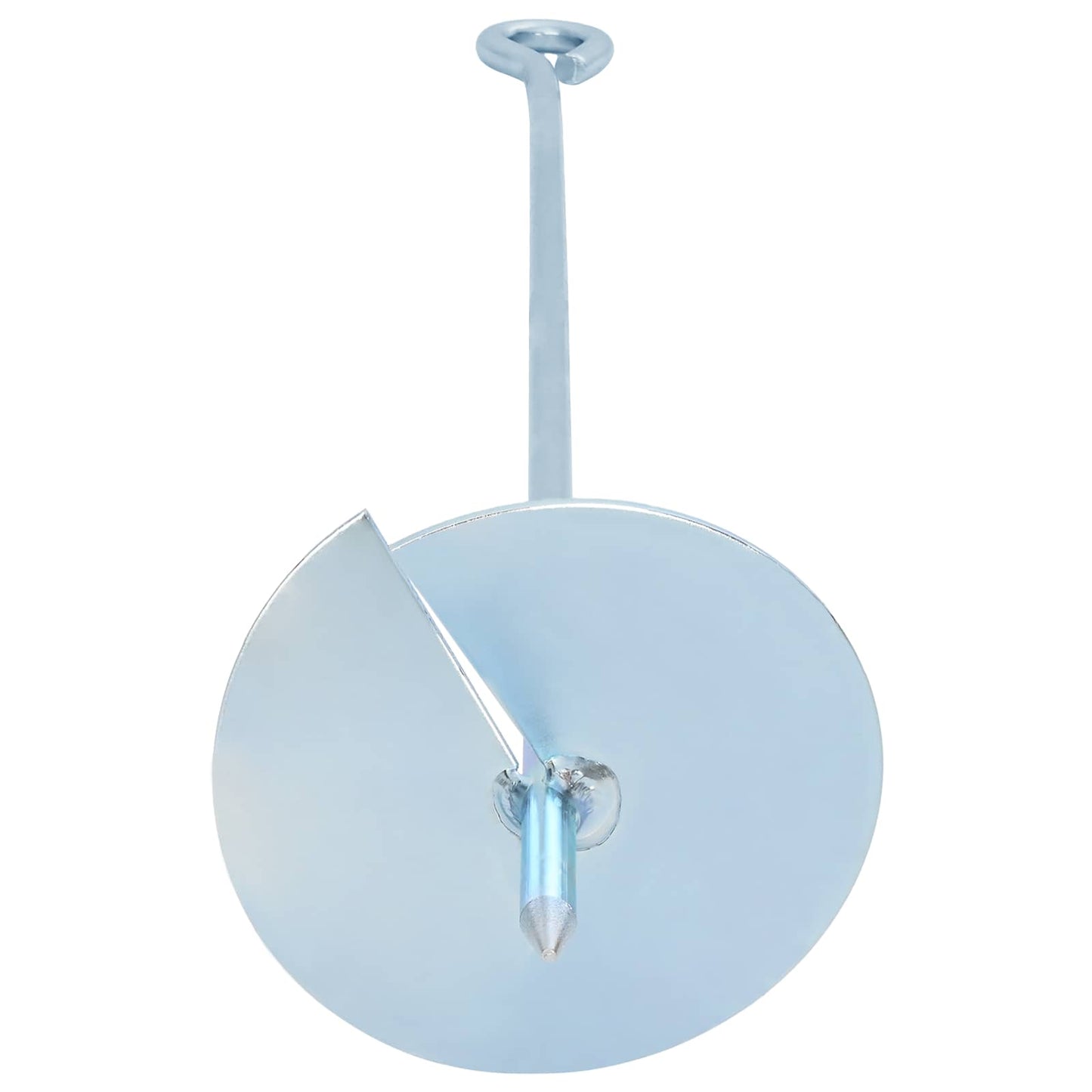 vidaXL Γείωση 2 pcs Ασημί Ø10 x 60 εκ Γαλβανισμένο Μέταλλο