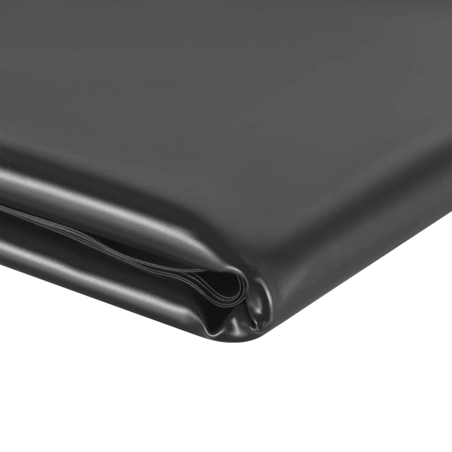 vidaXL Γραμμή Λίμνης 7 x 4 m PVC 0,5 χιλ Μαύρο