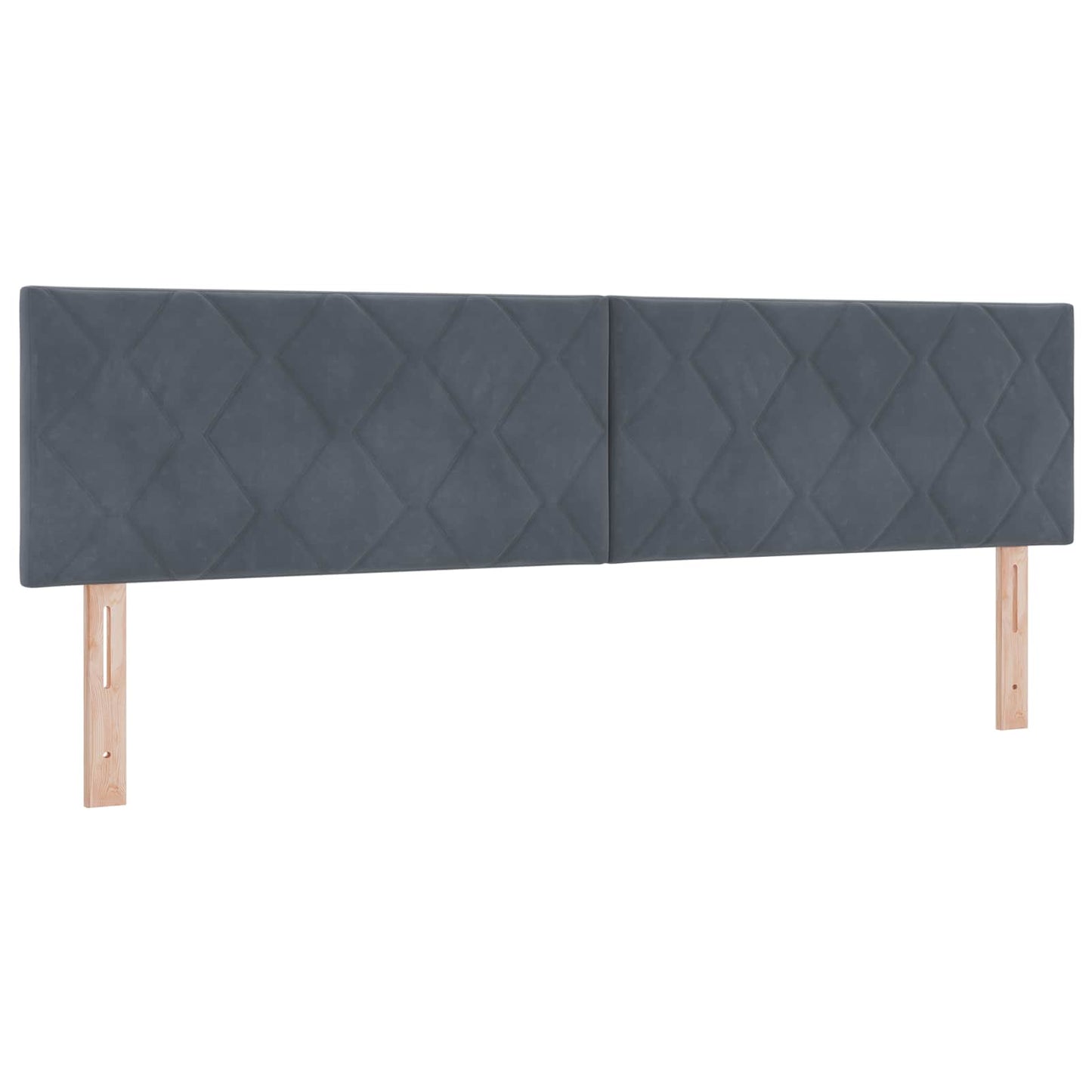 vidaXL Κρεβάτι box spring με στρώμα Σκούρο Γκρι 180 x 200 cm Βελούδο