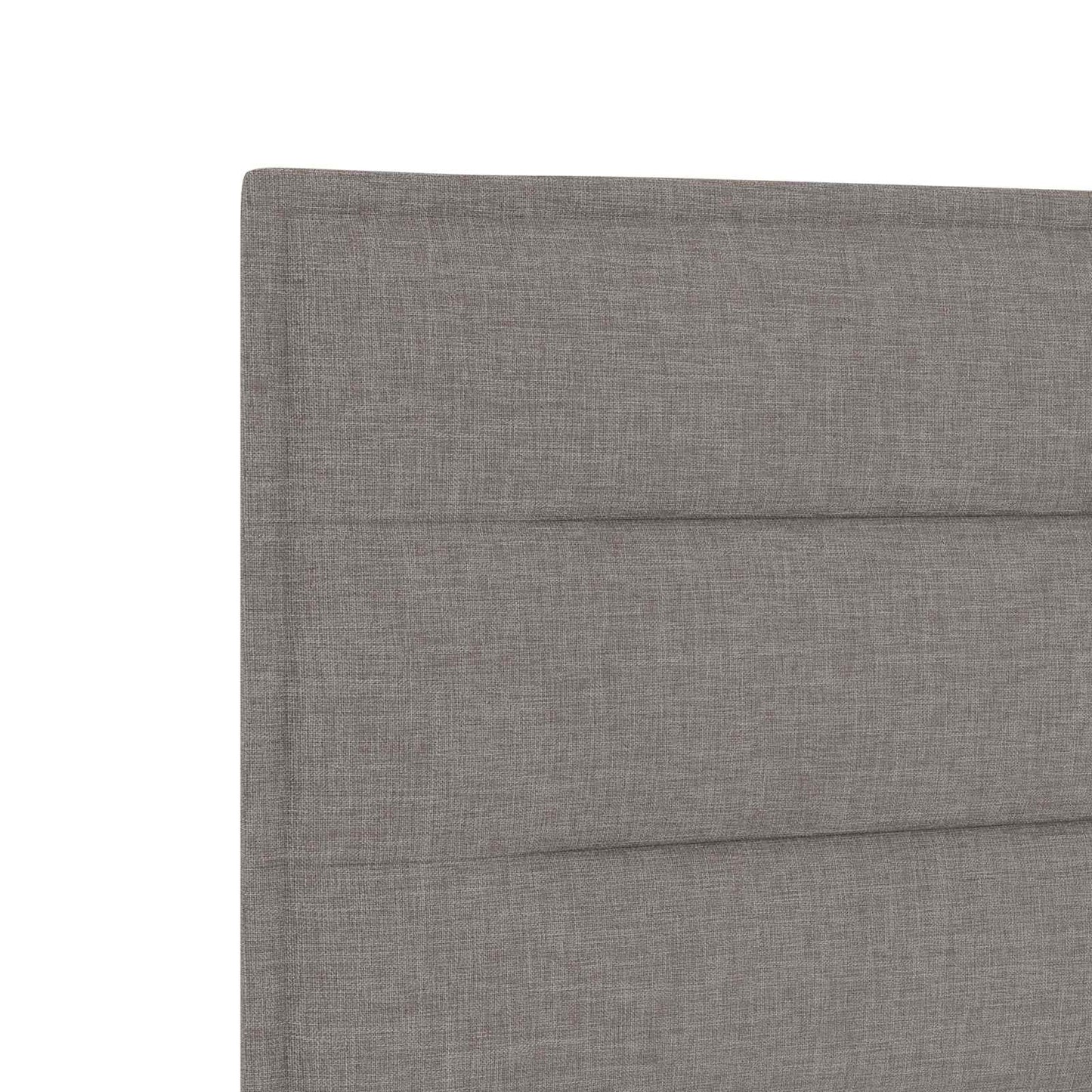 vidaXL Κρεβάτι box spring με στρώμα Taupe 180 x 200 cm Ύφασμα