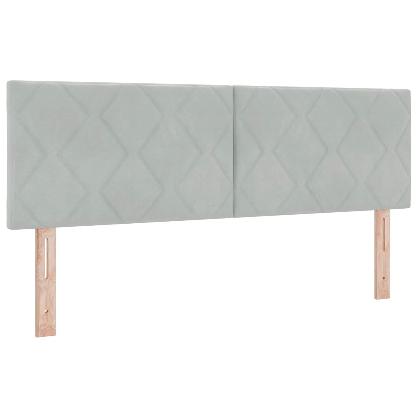 vidaXL Κρεβάτι Box Spring με Στρώμα και LED Ανοιχτό γκρι 140 x 190 cm