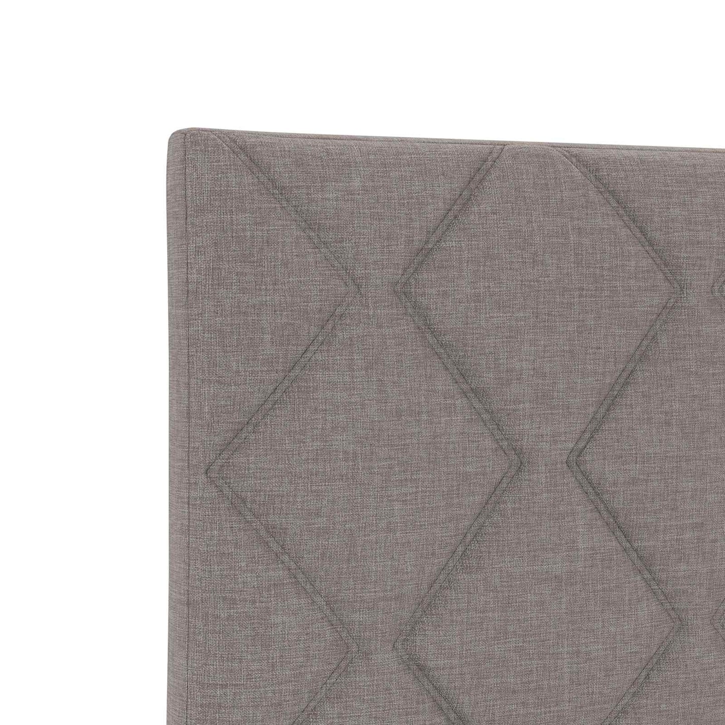 vidaXL Κρεβάτι box spring με στρώμα Taupe 140 x 190 cm Ύφασμα