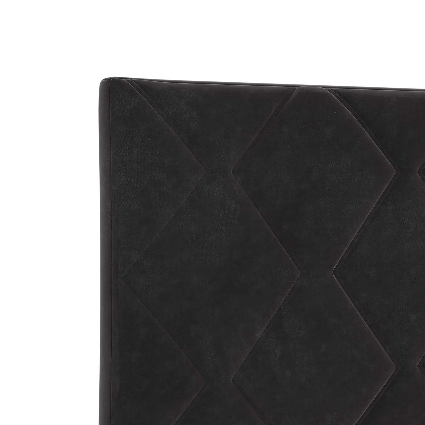 vidaXL Κρεβάτι box spring με στρώμα Μαύρο 120 x 190 cm Βελούδο