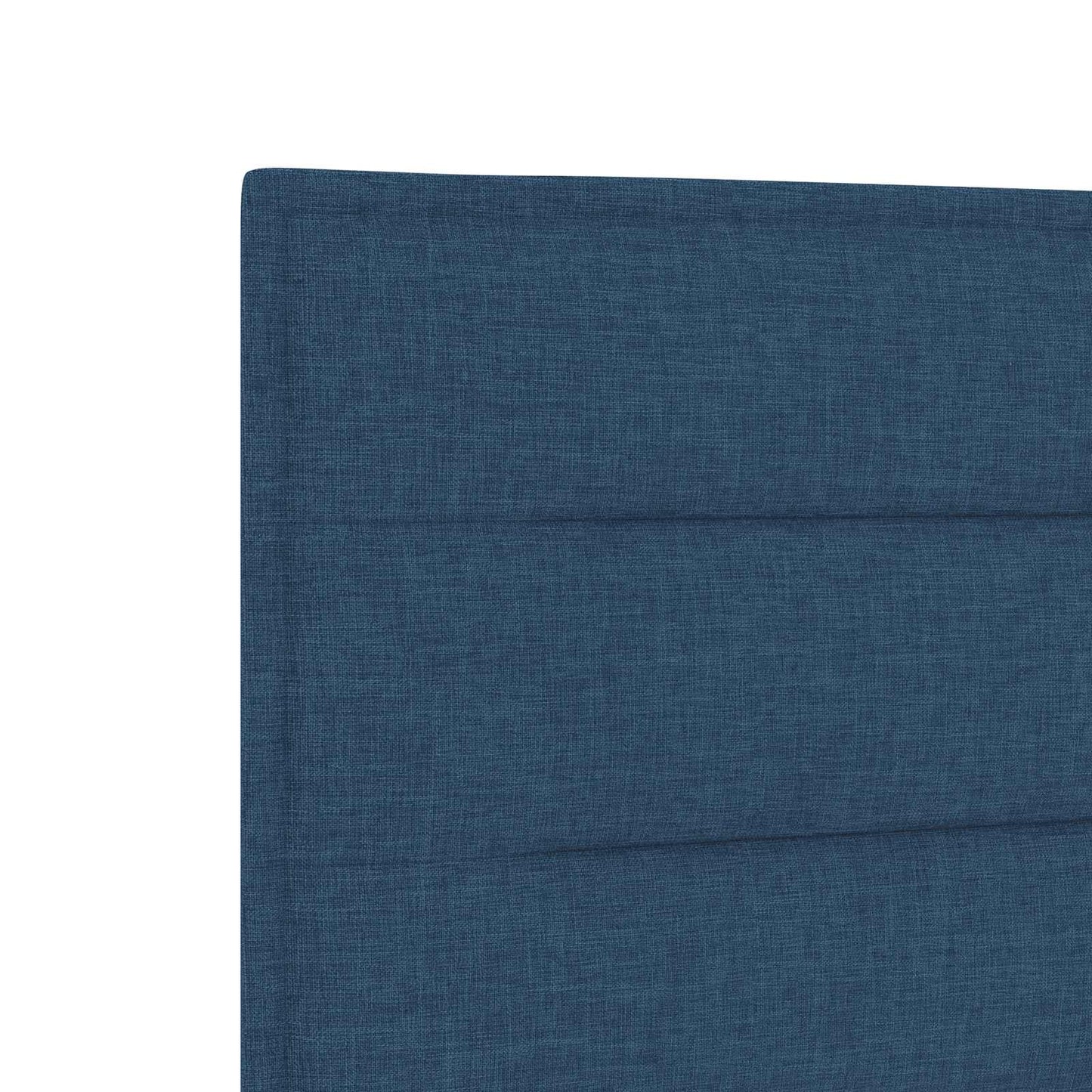 vidaXL Κρεβάτι Ottoman με στρώμα με κεφαλάρι Μπλε 140 x 200 cm Ύφασμα