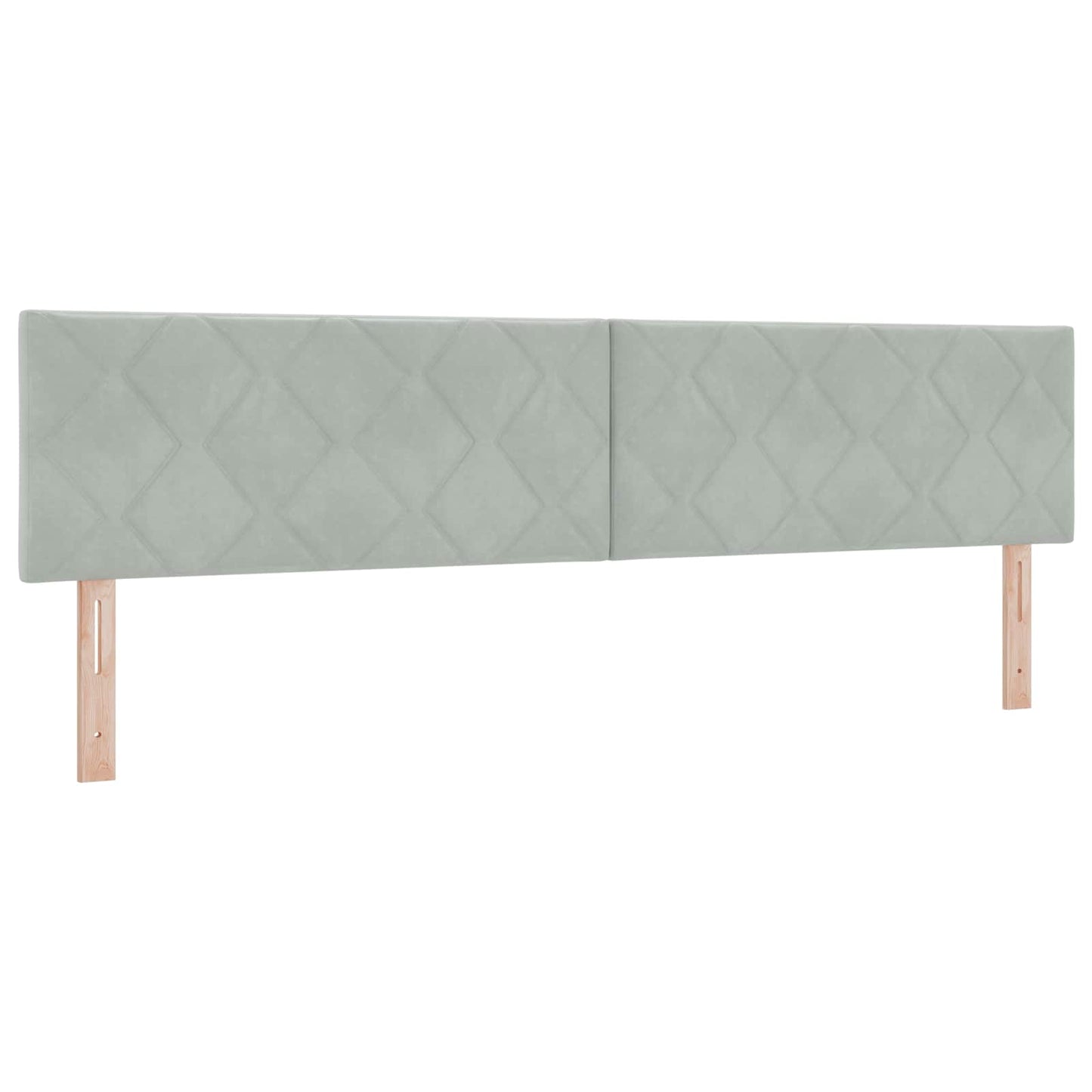vidaXL Κρεβάτι Ottoman με Στρώμα και LED Ανοιχτό γκρι 200 x 200 cm