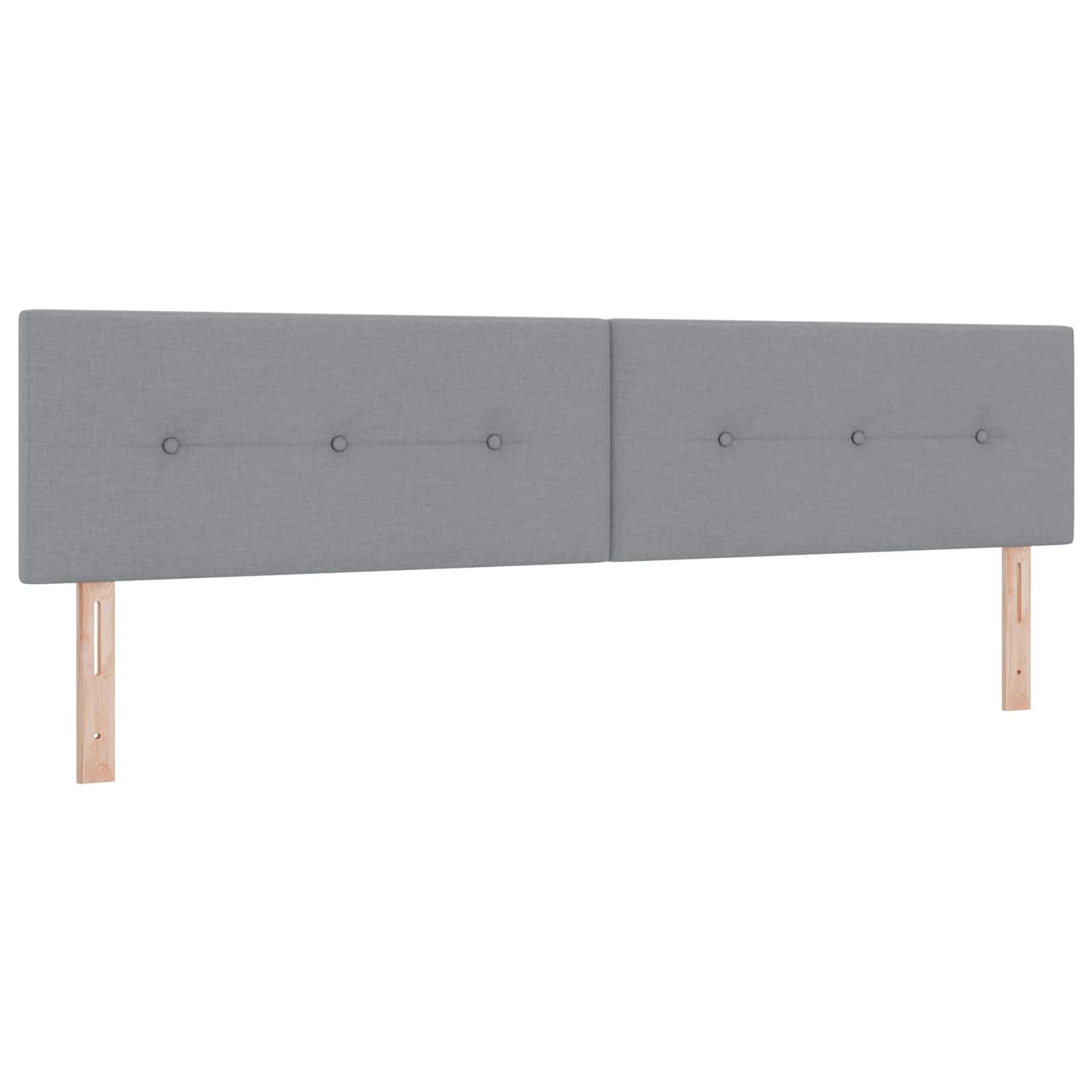 vidaXL Κρεβάτι Ottoman με Στρώμα και LED Ανοιχτό γκρι 200 x 200 cm
