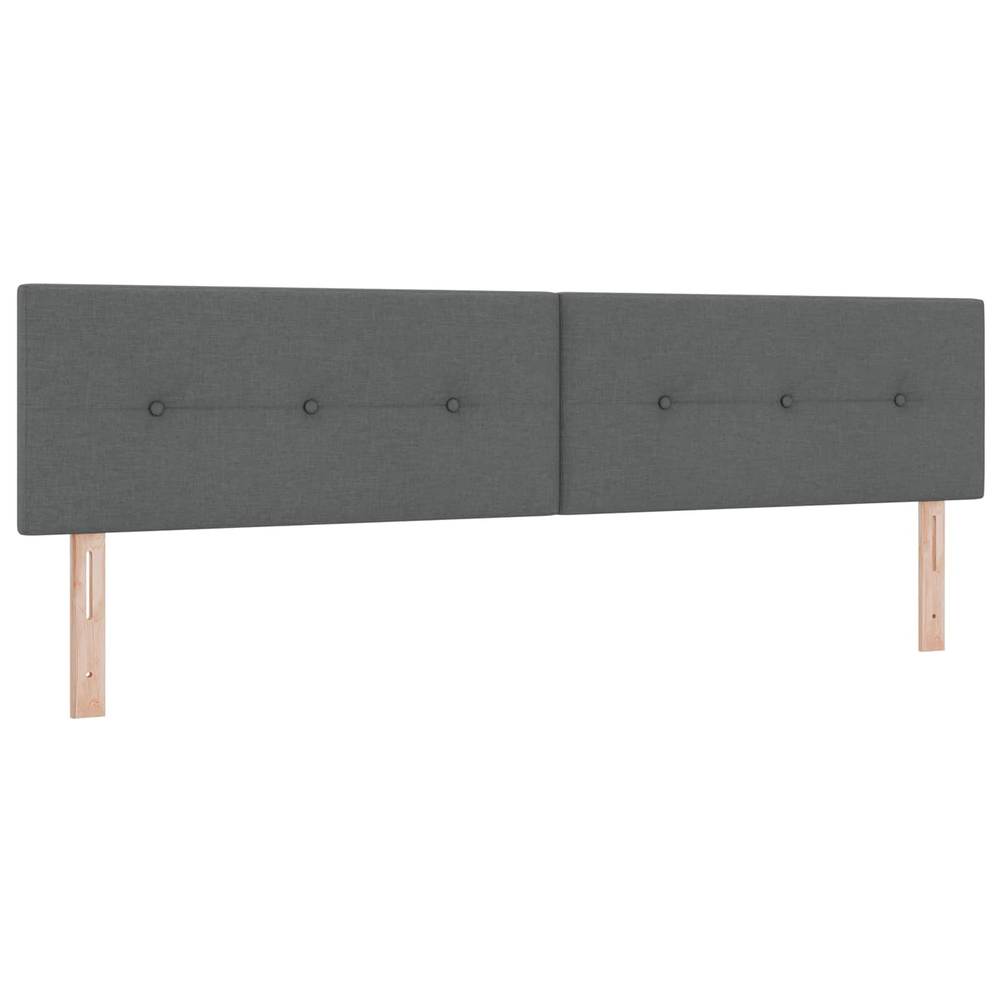 vidaXL Κρεβάτι Ottoman με Στρώμα και LED Σκούρο Γκρι 200 x 200 cm