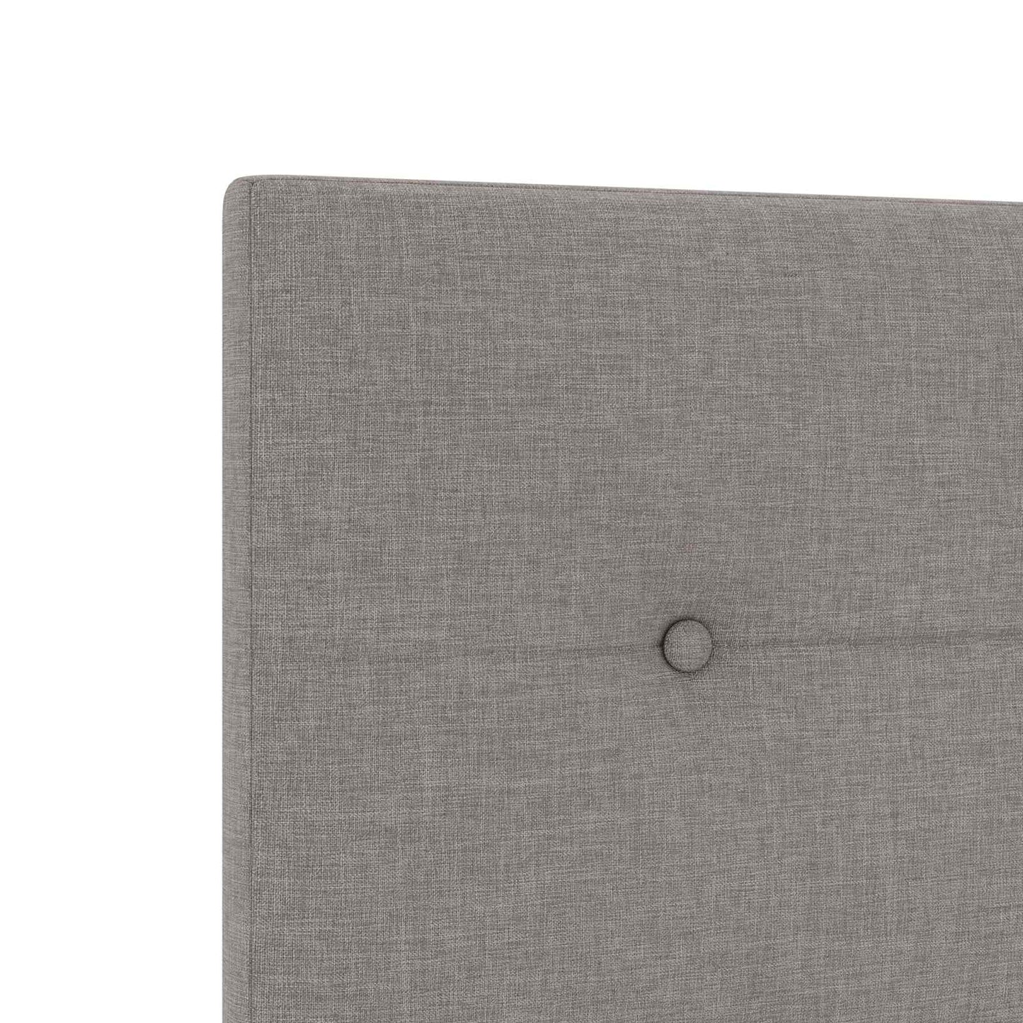 vidaXL Κρεβάτι Ottoman με Στρώμα και LED Taupe 200 x 200 cm Ύφασμα