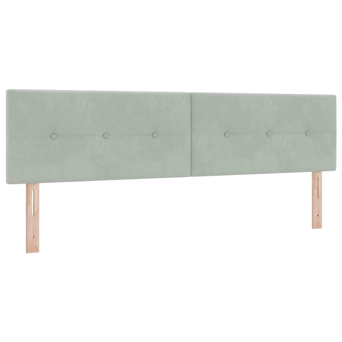 vidaXL Κρεβάτι Ottoman με Στρώμα και LED Ανοιχτό γκρι 180 x 200 cm