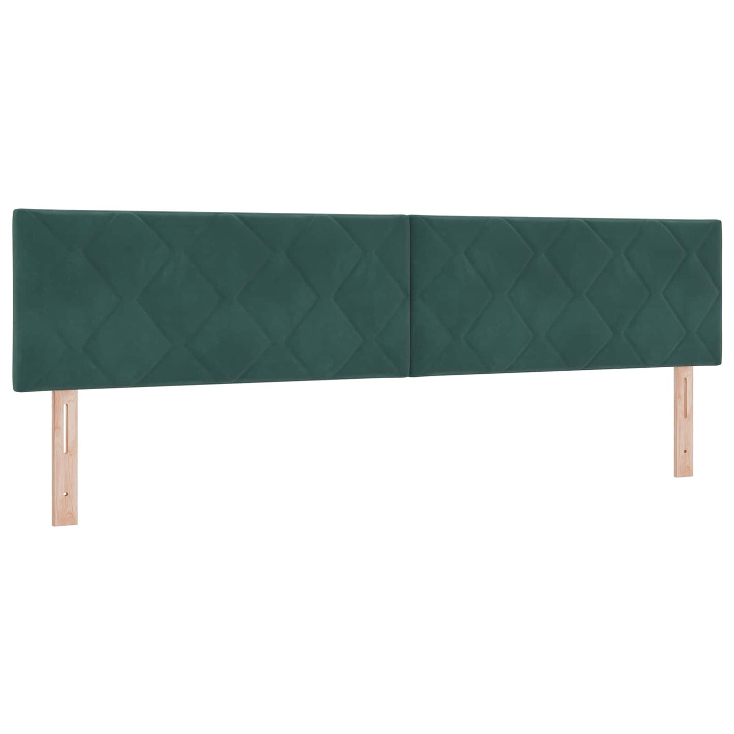 vidaXL Κρεβάτι Ottoman με Στρώμα και LED Σκούρο Πράσινο 200 x 200 cm