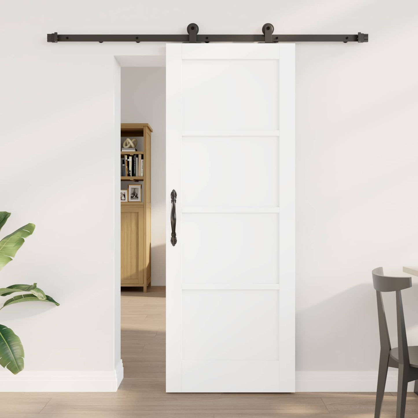 vidaXL Συρόμενη Πόρτα 73,5 x 198,5 cm Επεξεργασμένο Ξύλο