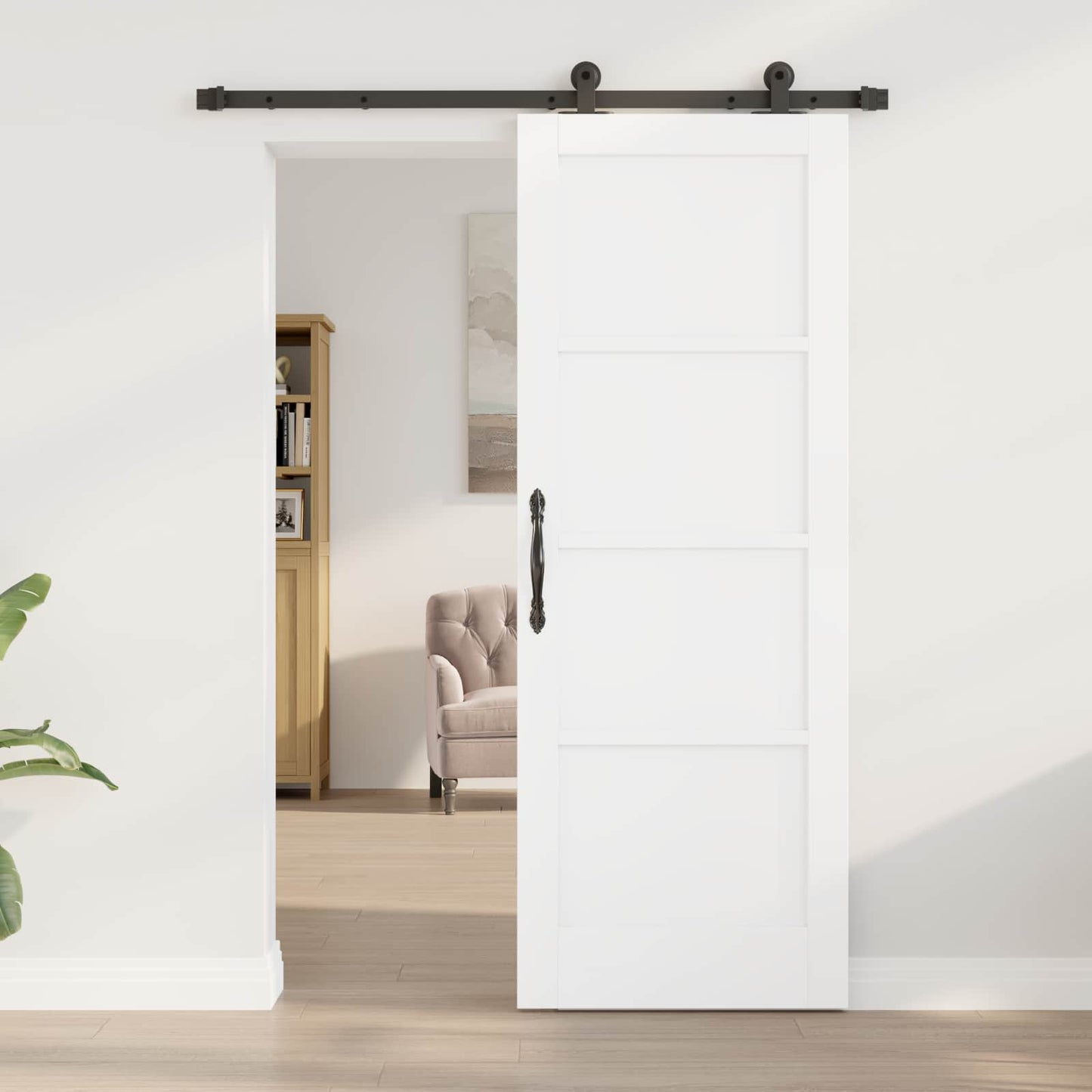 vidaXL Συρόμενη Πόρτα ORKDAL 73,5 x 198,5 cm Επεξεργασμένο Ξύλο