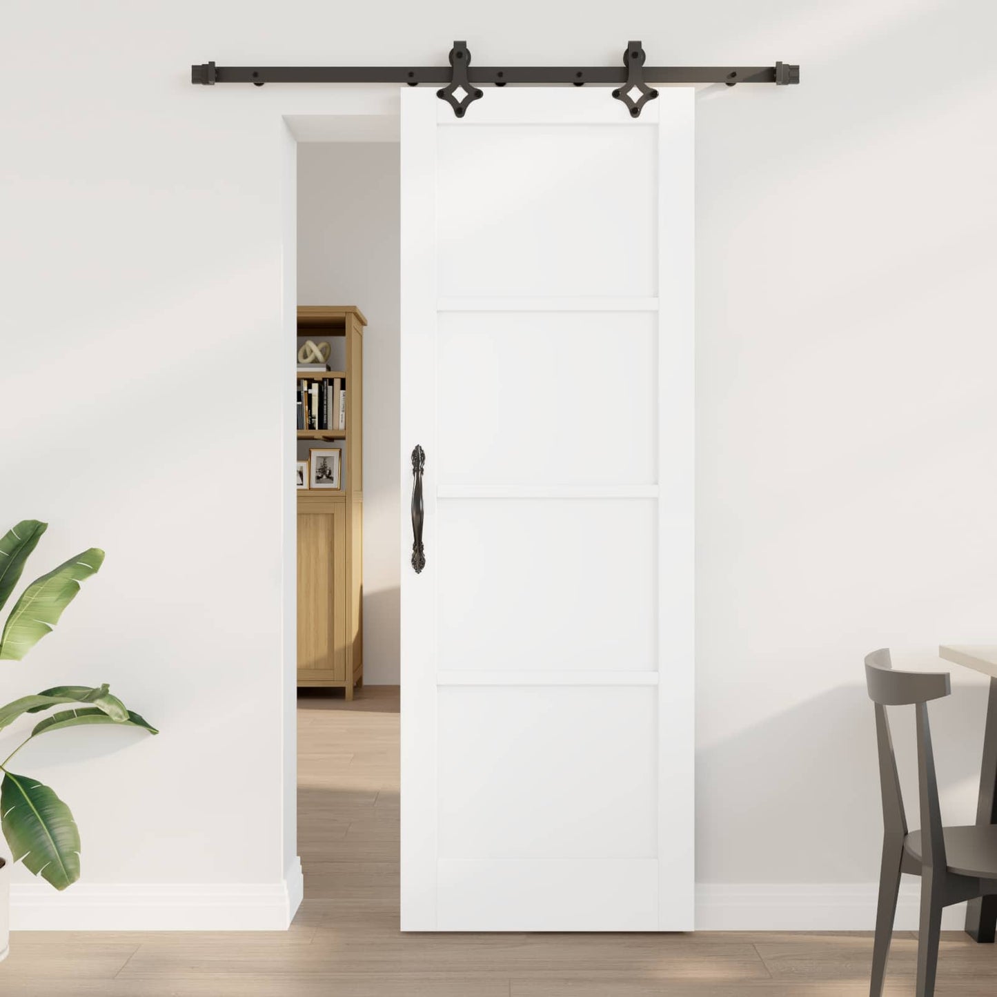 vidaXL Συρόμενη Πόρτα ORKDAL 73,5 x 211 cm Επεξεργασμένο Ξύλο