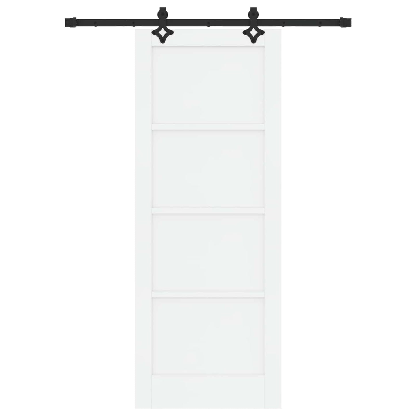 vidaXL Συρόμενη Πόρτα ORKDAL 78 x 202 cm Επεξεργασμένο Ξύλο