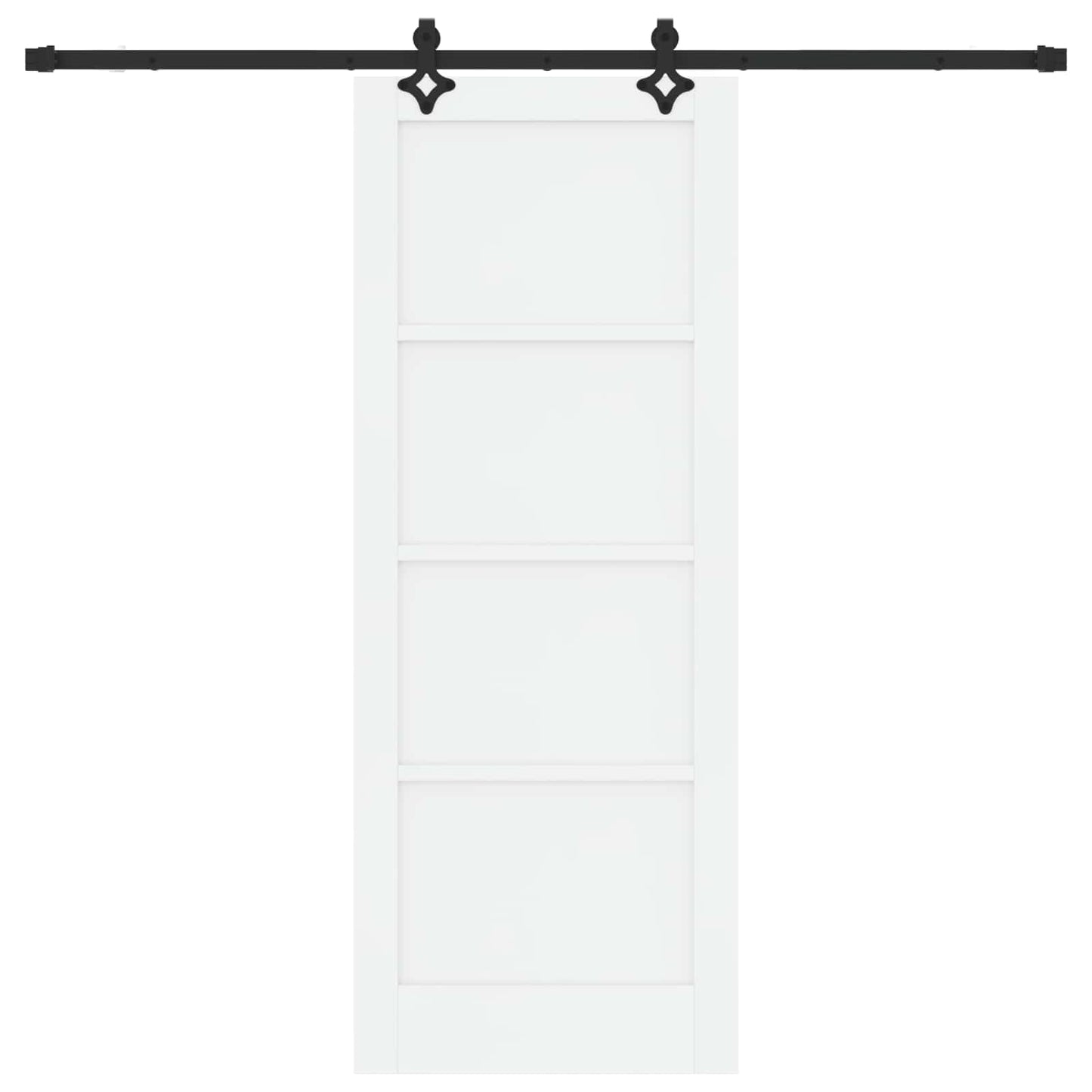 vidaXL Συρόμενη Πόρτα ORKDAL 78 x 202 cm Επεξεργασμένο Ξύλο