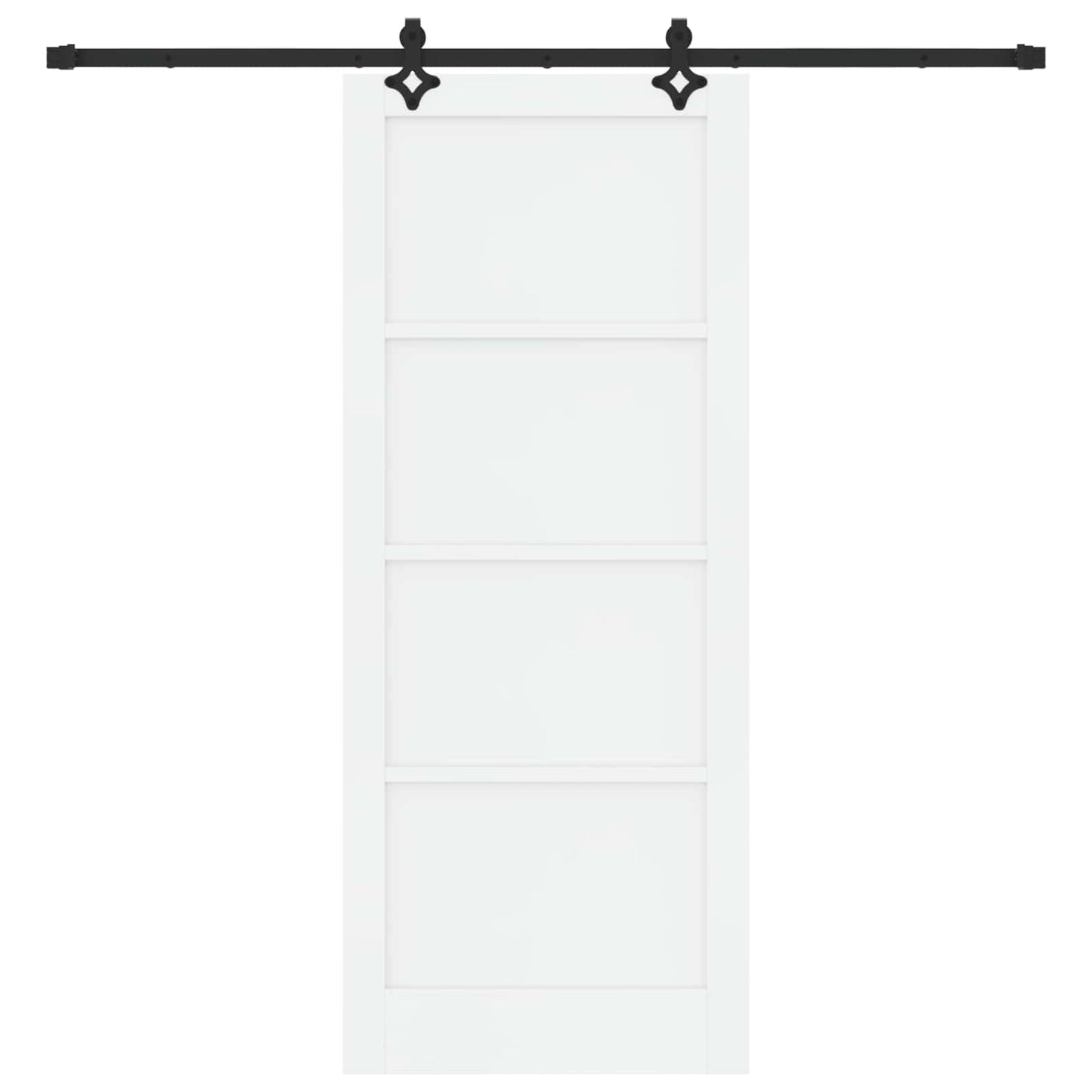 vidaXL Συρόμενη Πόρτα ORKDAL 86 x 211 cm Επεξεργασμένο Ξύλο