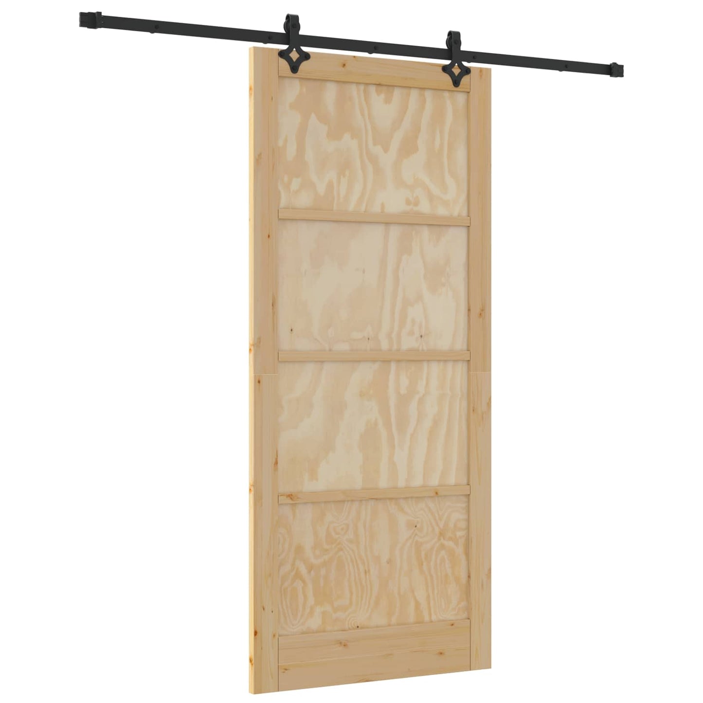 vidaXL Συρόμενη Πόρτα ORKDAL 93 x 211 cm Επεξεργασμένο Ξύλο