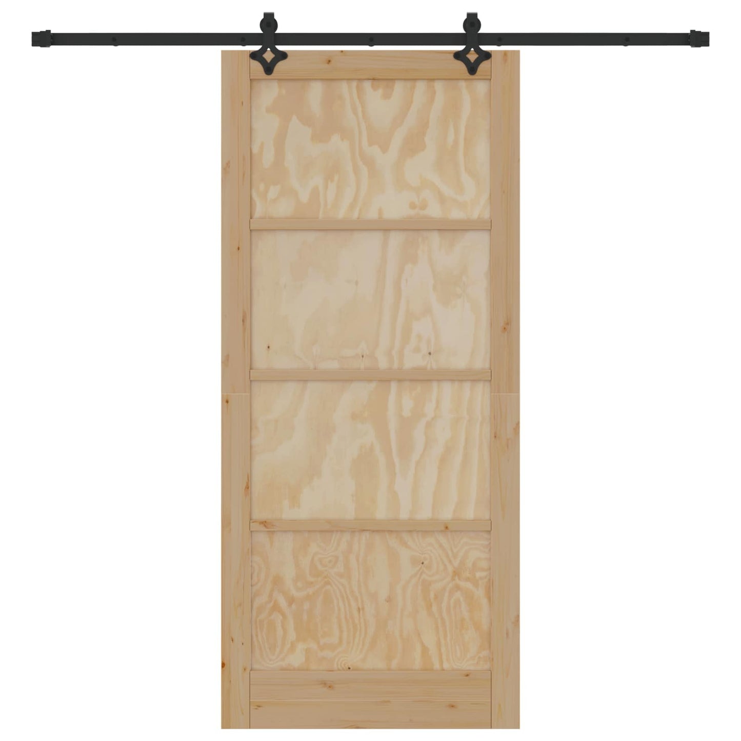 vidaXL Συρόμενη Πόρτα ORKDAL 93 x 211 cm Επεξεργασμένο Ξύλο