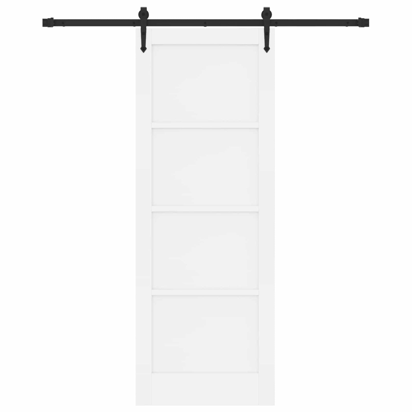 vidaXL Συρόμενη Πόρτα ORKDAL 78 x 211 cm Επεξεργασμένο Ξύλο