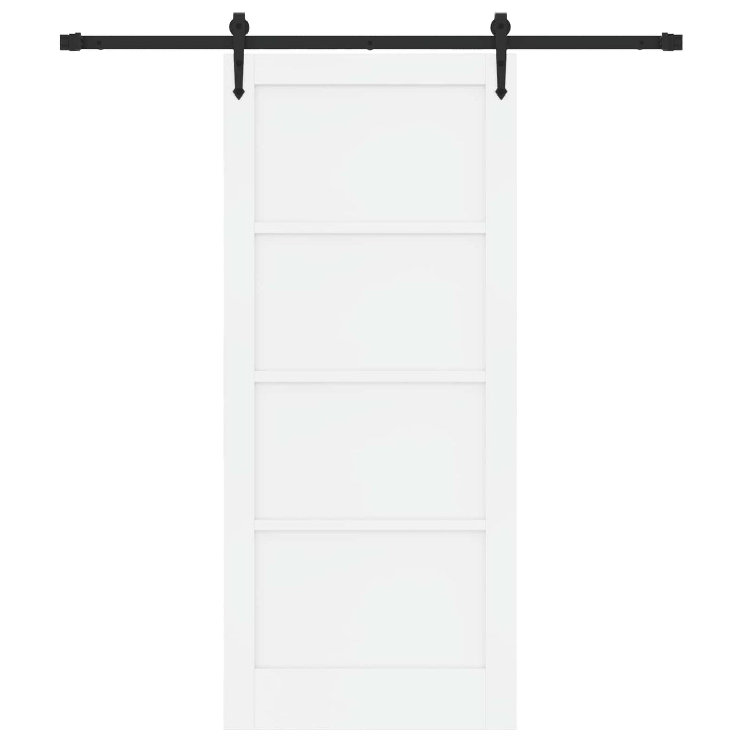 vidaXL Συρόμενη Πόρτα ORKDAL 86 x 198,5 cm Επεξεργασμένο Ξύλο