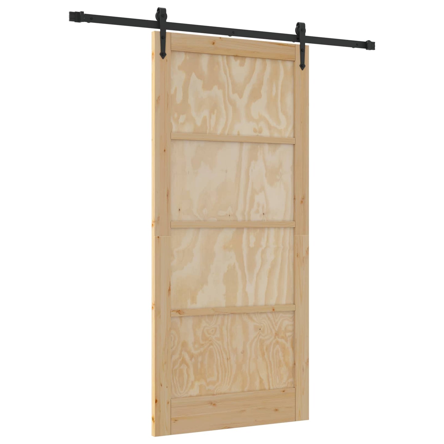 vidaXL Συρόμενη Πόρτα ORKDAL 93 x 202 cm Επεξεργασμένο Ξύλο