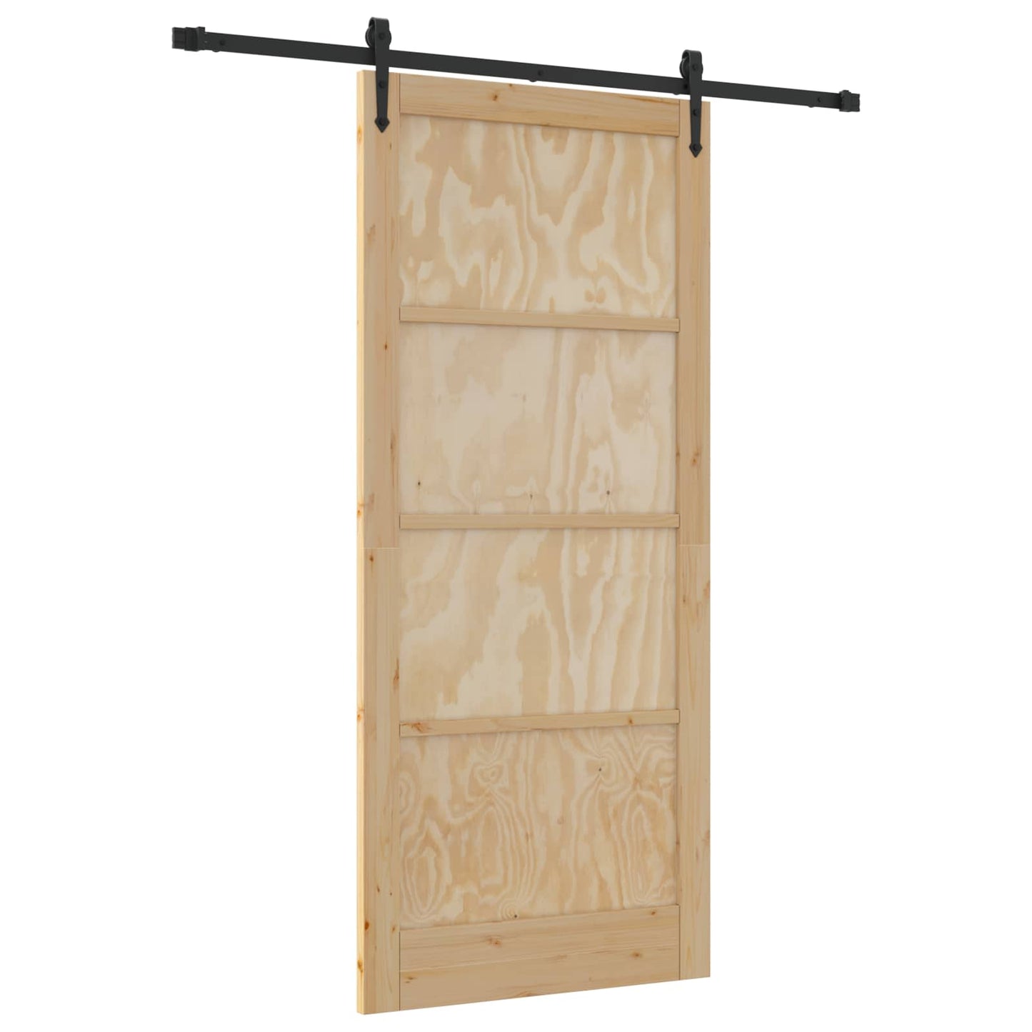 vidaXL Συρόμενη Πόρτα ORKDAL 93 x 211 cm Επεξεργασμένο Ξύλο