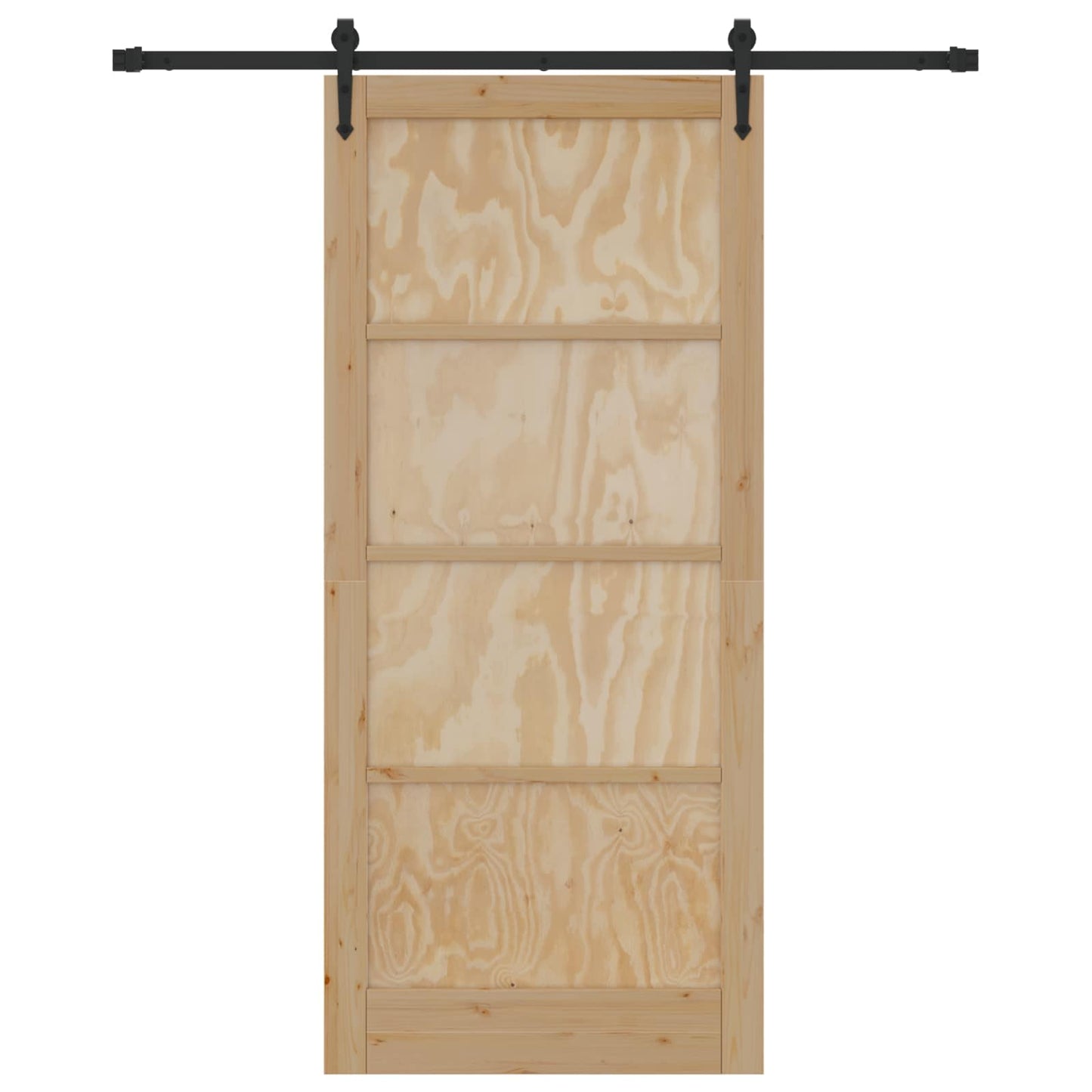 vidaXL Συρόμενη Πόρτα ORKDAL 93 x 211 cm Επεξεργασμένο Ξύλο