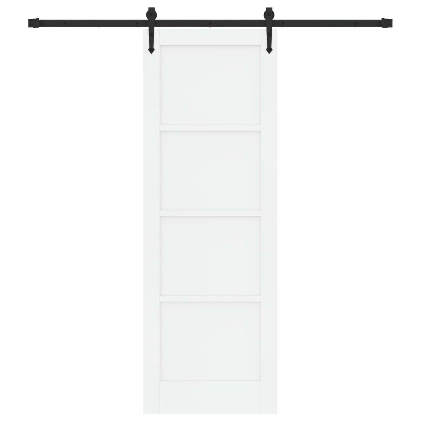 vidaXL Συρόμενη Πόρτα ORKDAL 73,5 x 211 cm Επεξεργασμένο Ξύλο